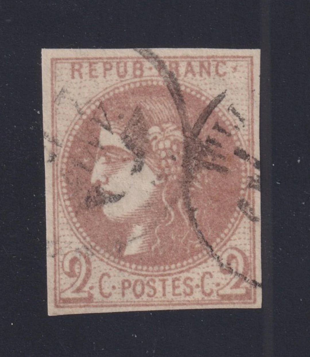 France 1870 - Bordeaux issue