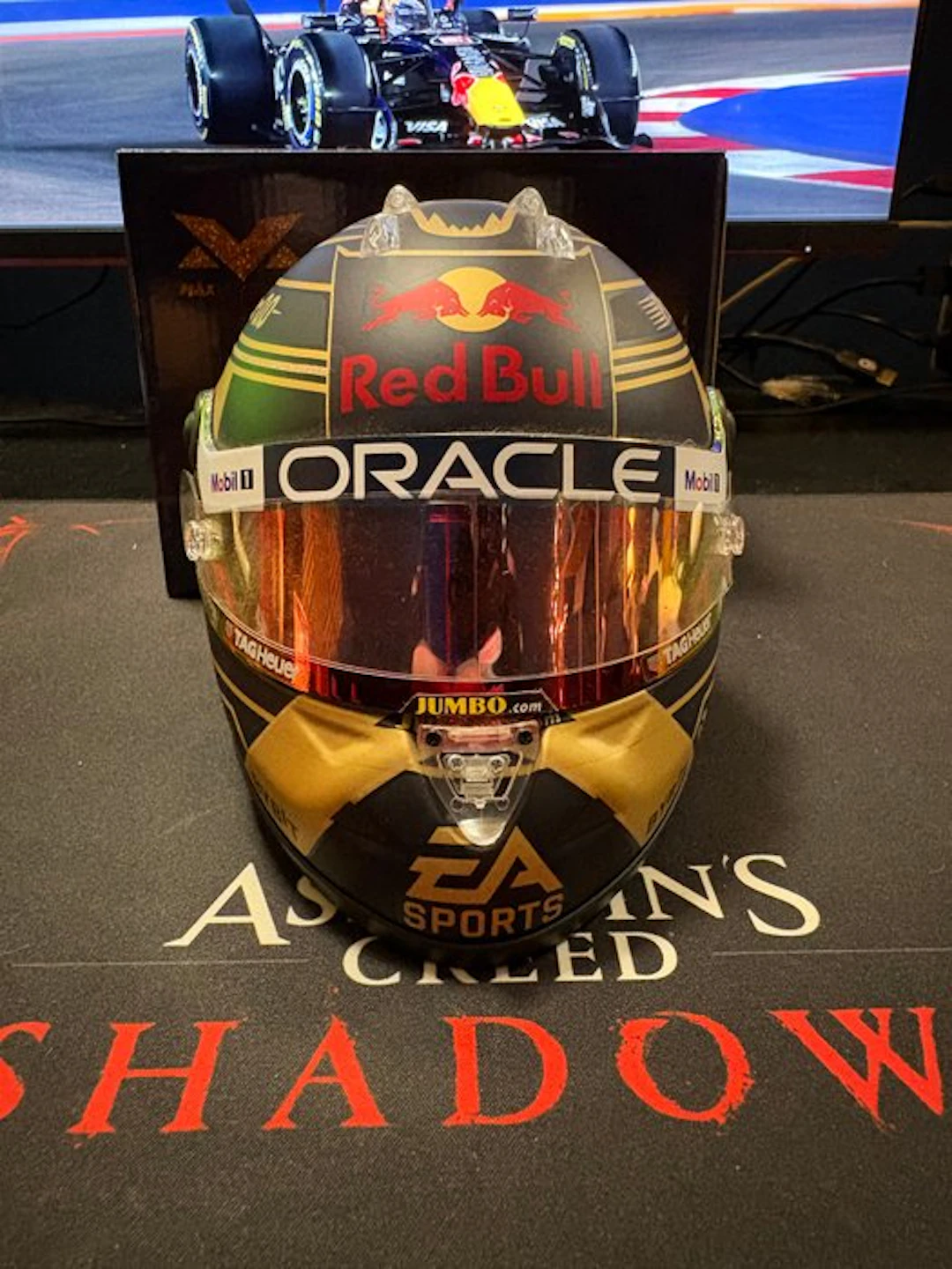 Red Bull Racing - Formula One - Max Verstappen - 2023 - Scale 1/2 helmet