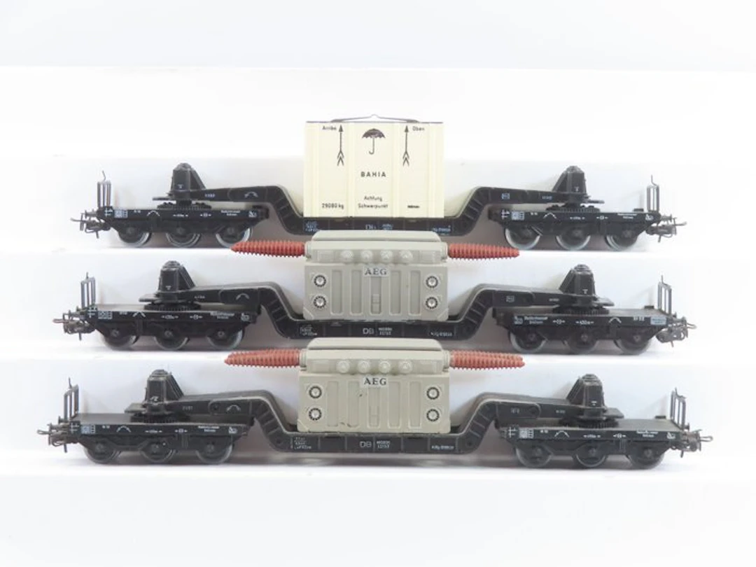 Märklin H0 - 4617/4618 - Model train freight carriage (3)...