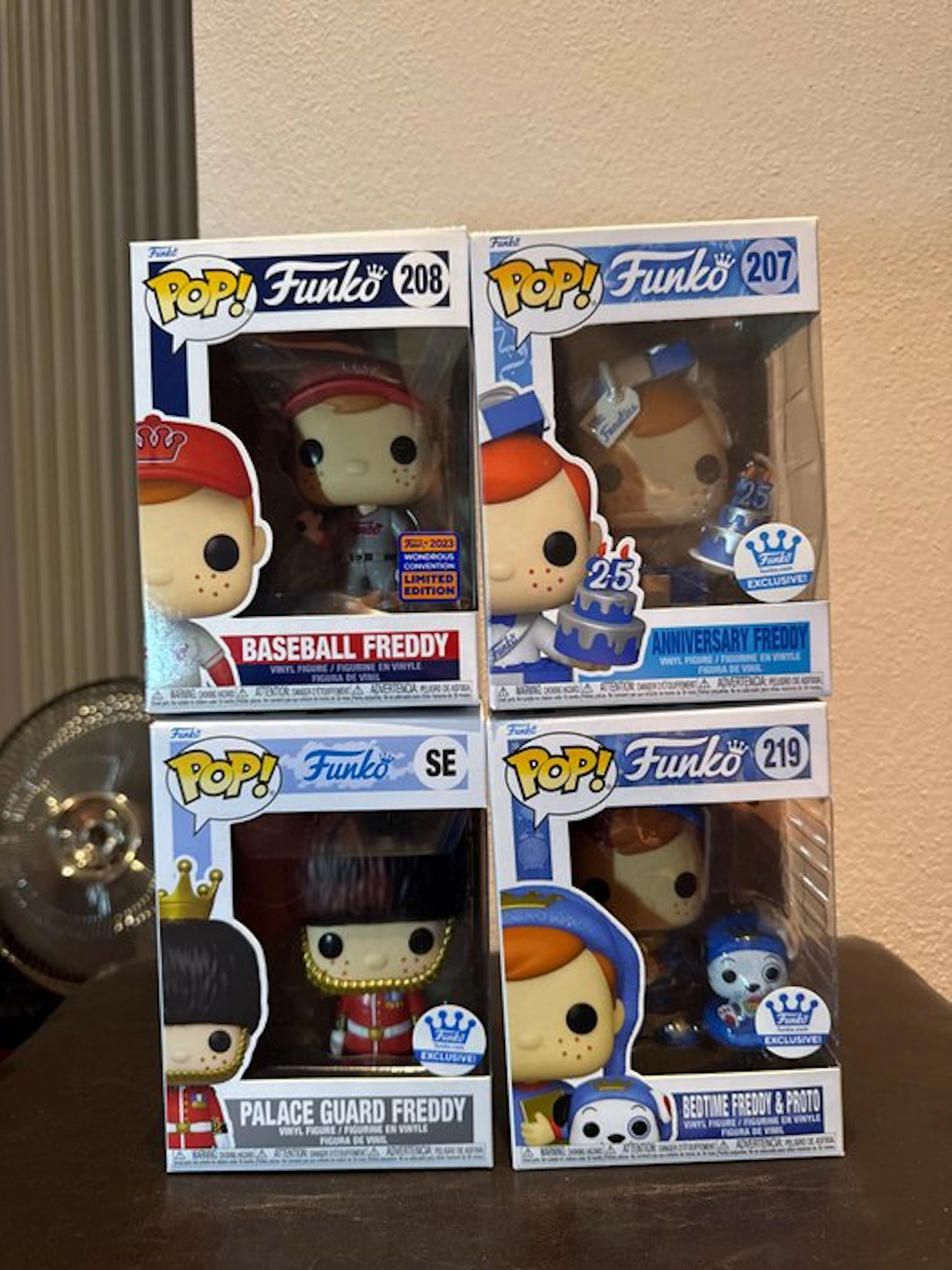 Funko - Funko Pop - Freddy Baseball, Anniversary, Palace Gu