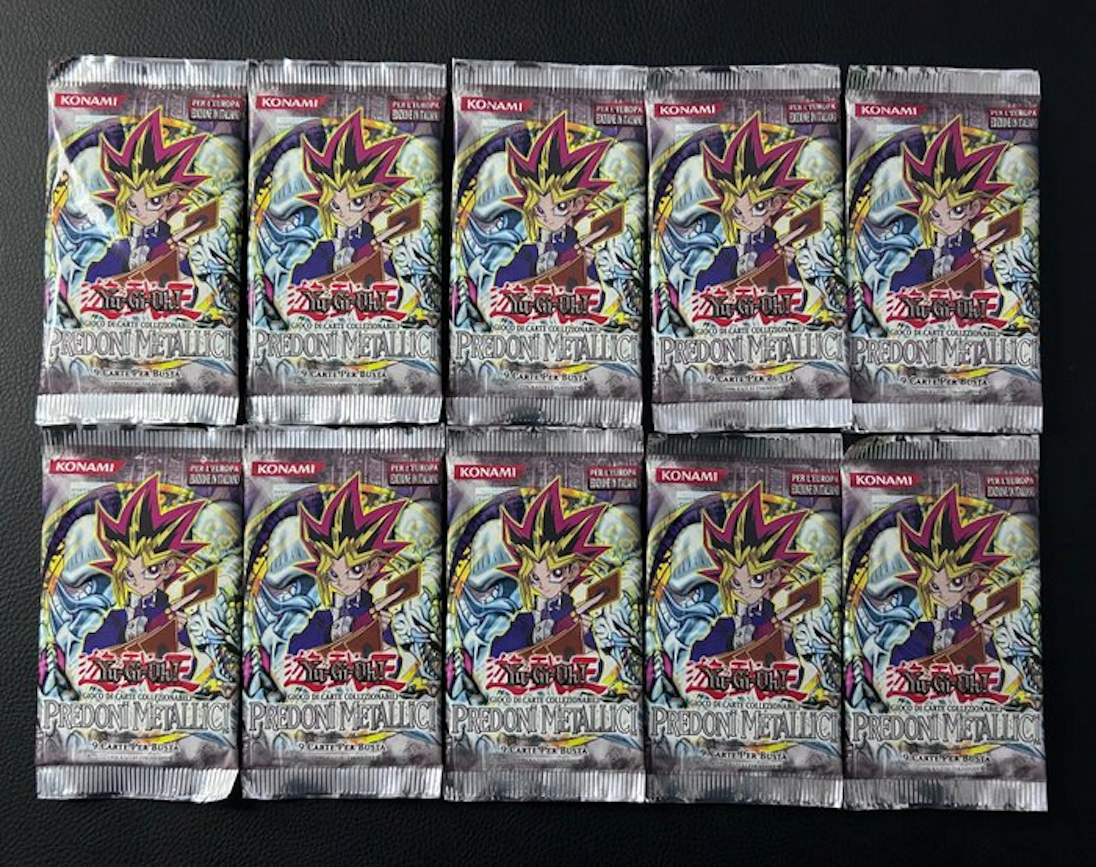 Konami - 10 Booster pack - Yu-Gi-Oh! - Lotto 10 Yu-Gi-Oh!...