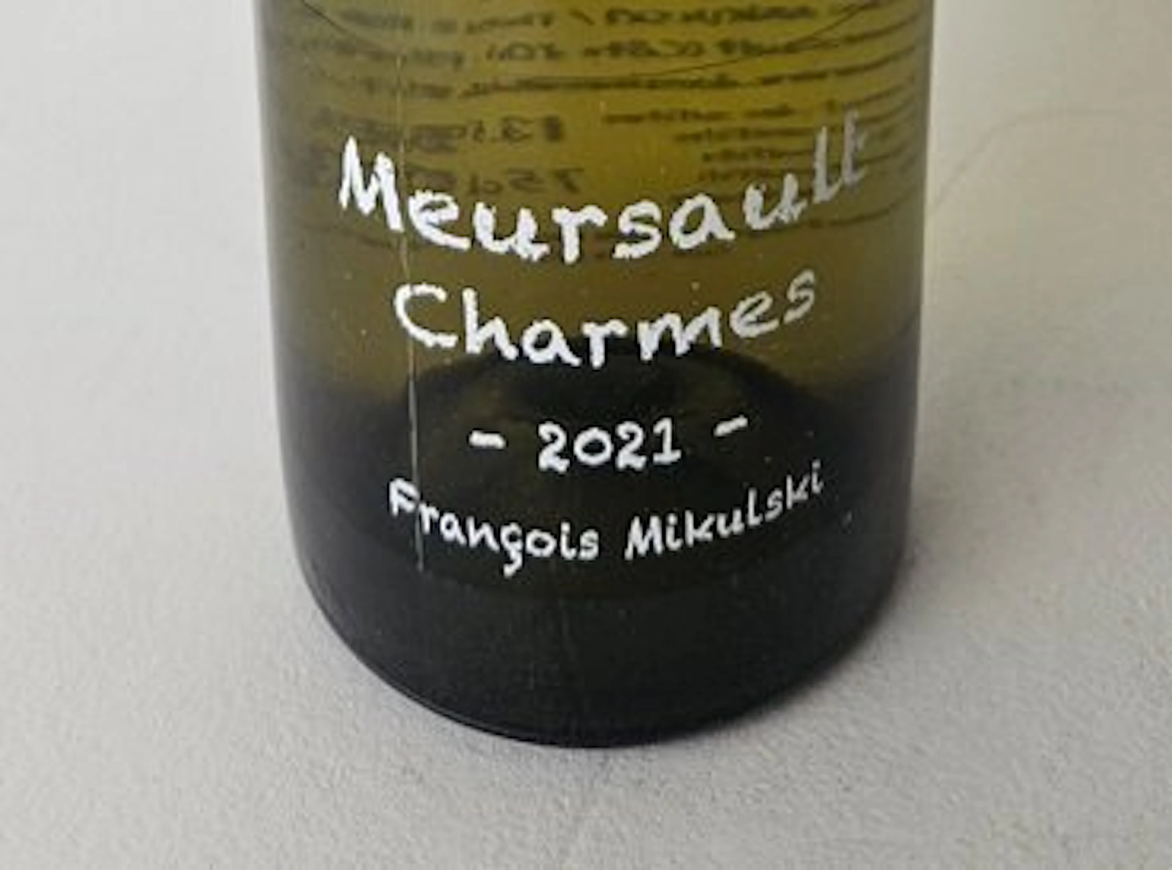2021 François Mikulsk "Charmes" - Meursault 1er Cru - 1 Bottles (0.75L)