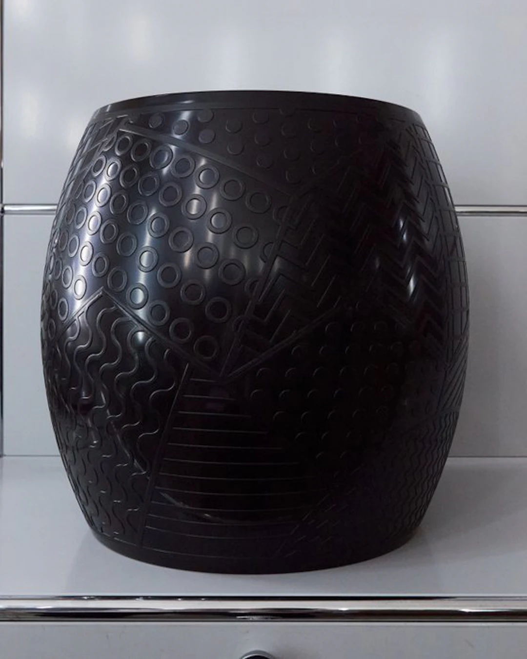 Kartell - Alessandro Mendini - Stool - Roy - Black - Plastic