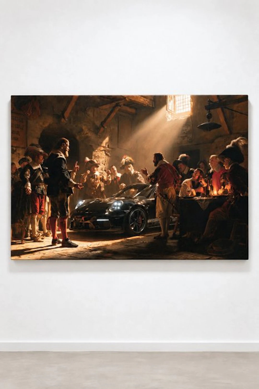 EGO - La sacre de la 911 - Canvas XL 61x90 Cm - Edition Canvas