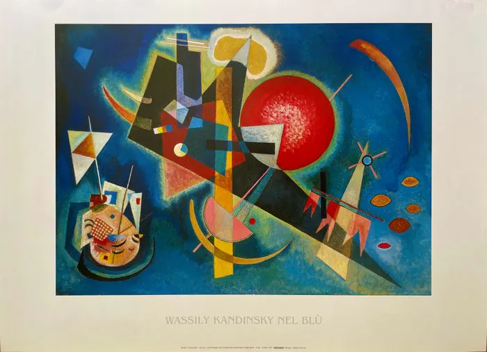 Wassily Kandinsky (1866-1944) - Nel Blù