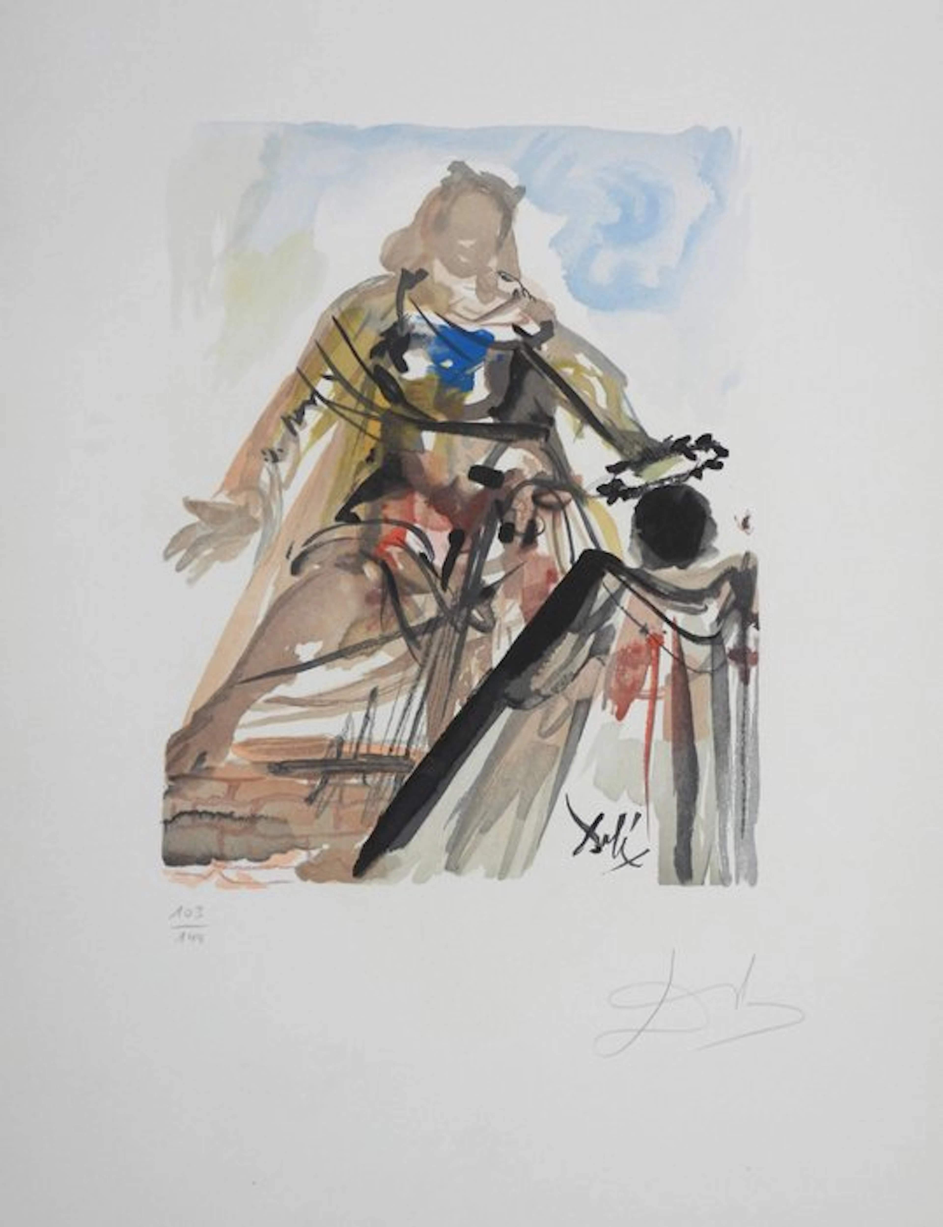 Salvador Dali (1904-1989) - L'Art D'Aimer- Ovide - On voit cette reine ...