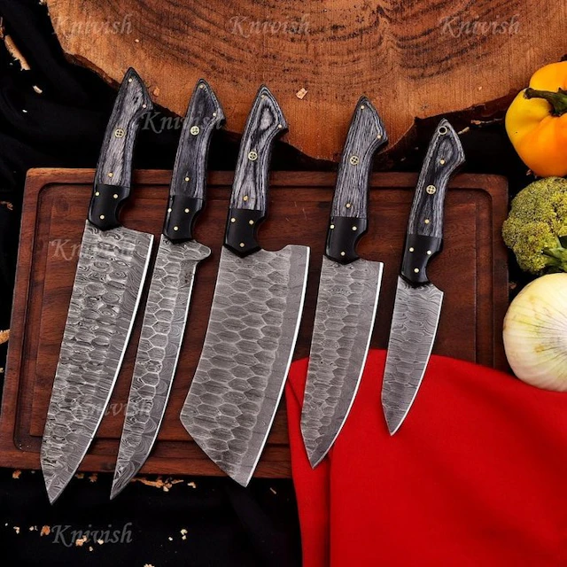 Highclasscrafts Handmade - Kitchen knife - Chef's knife - Steel