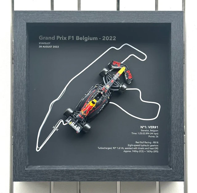 Artwork - Aston Martin - Max Verstappen - GP F1 Belgium...