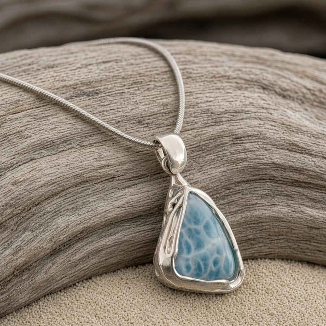 Natural larimar