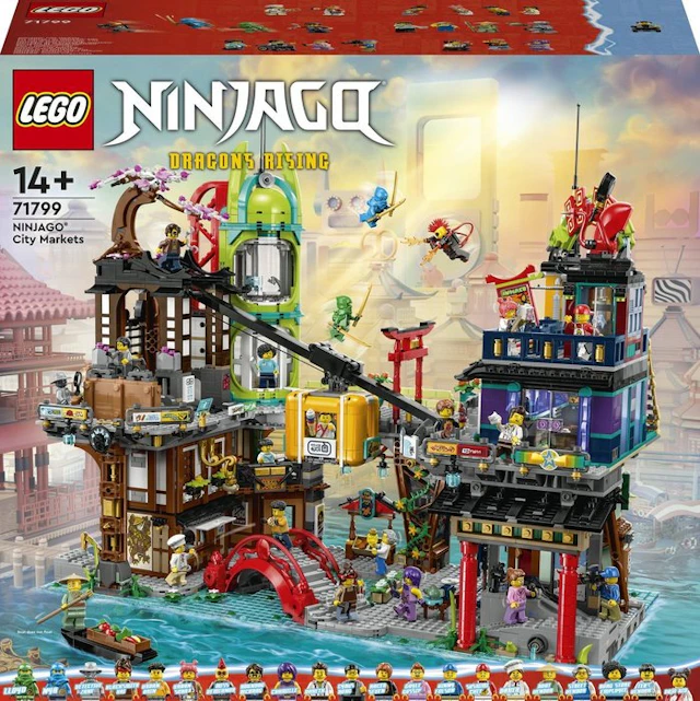 LEGO Set - 71799 - Ninjago - NINJAGO City Markets