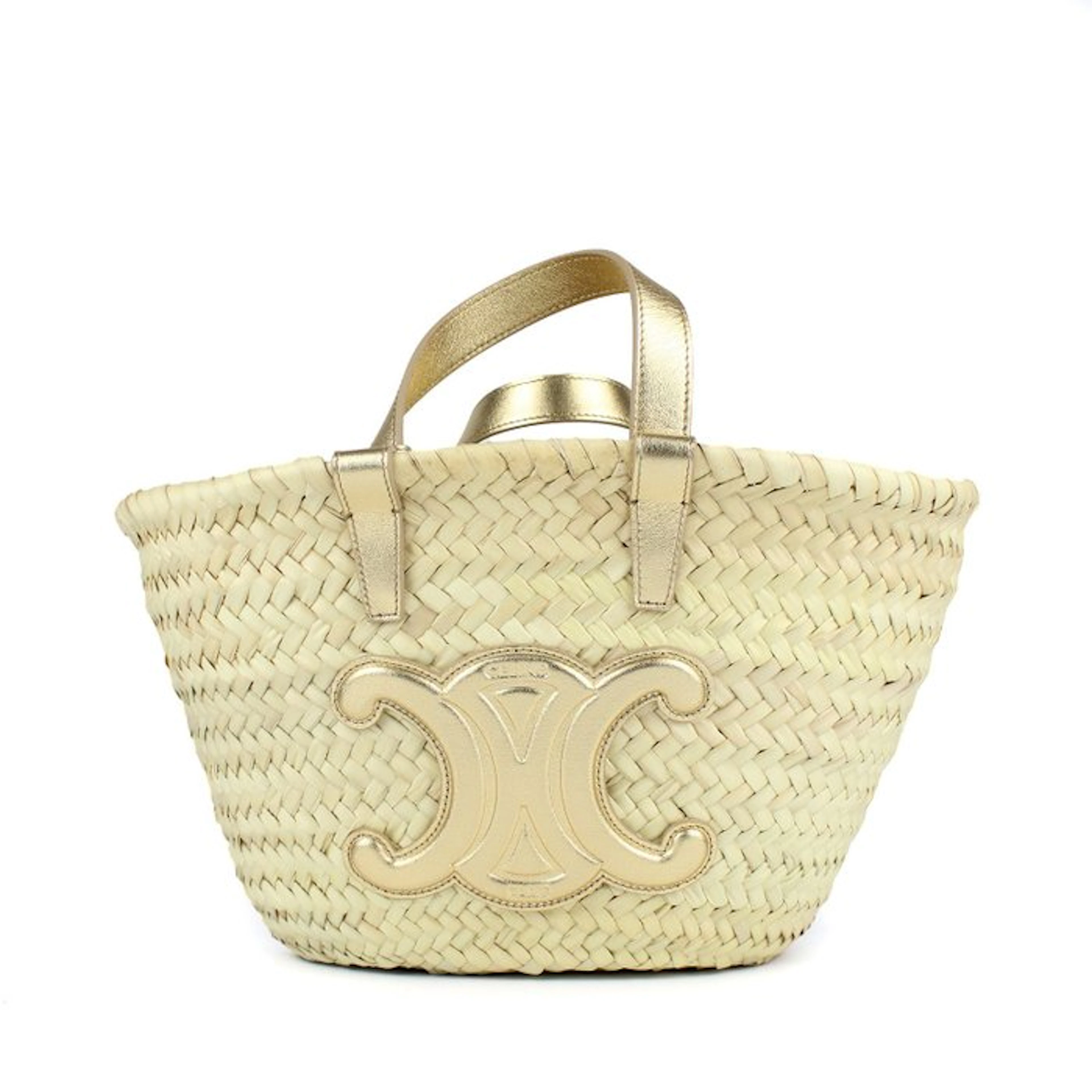 Céline - Triomphe straw basket - Handbag