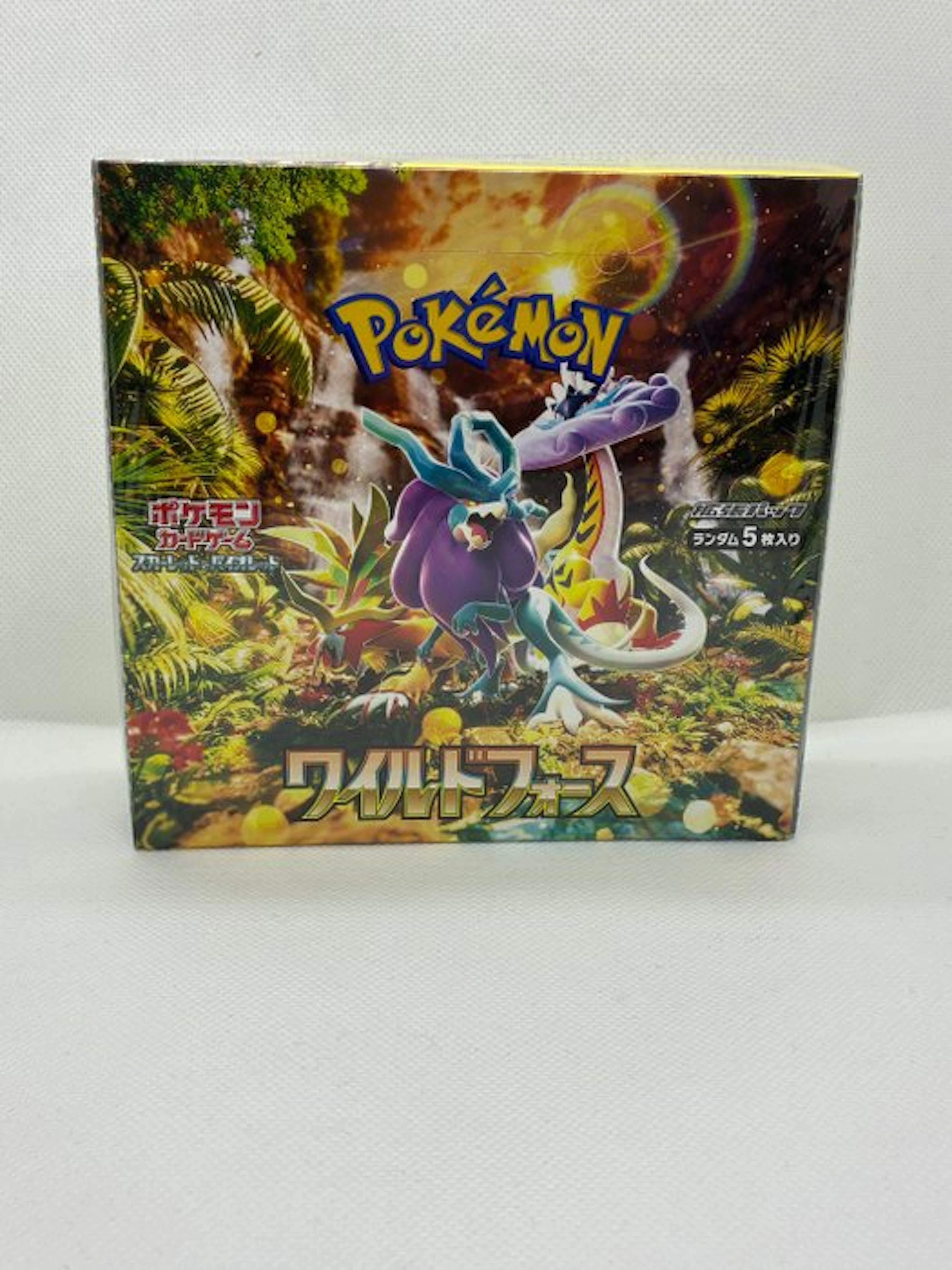 Pokémon Booster pack - ワイルドフォース - Scarlet & Violet - Wild Force