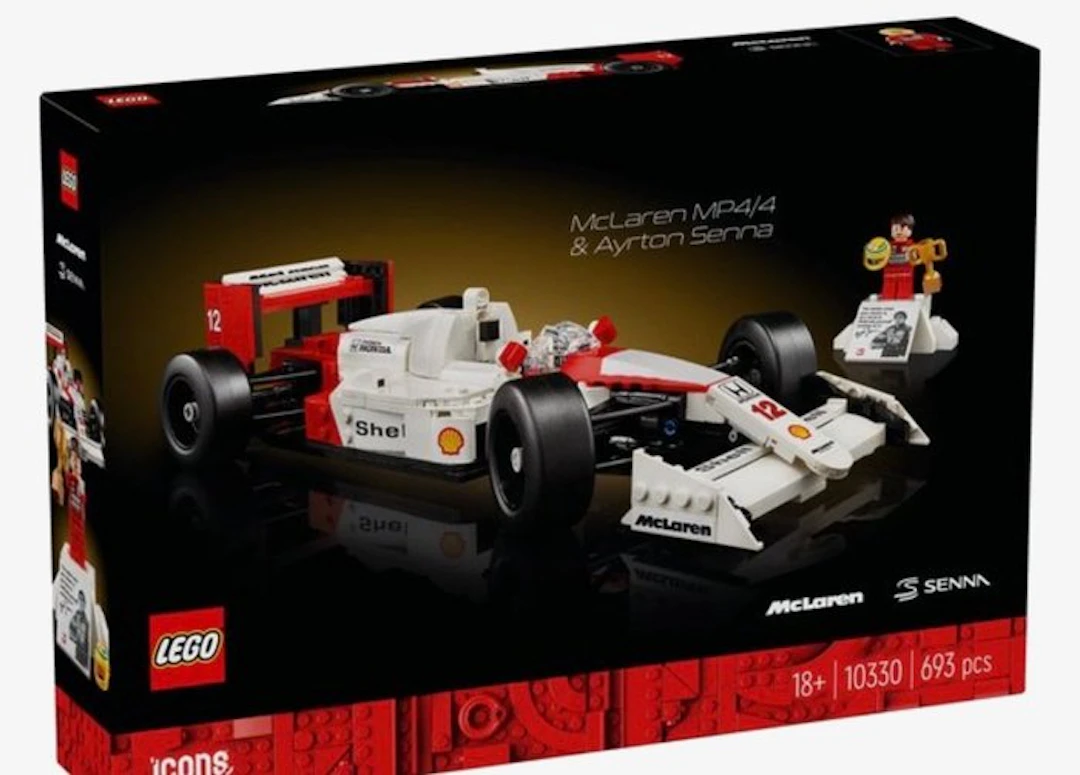 LEGO Set - 10330 - Icons - McLaren MP4/4 & Ayrton Senna