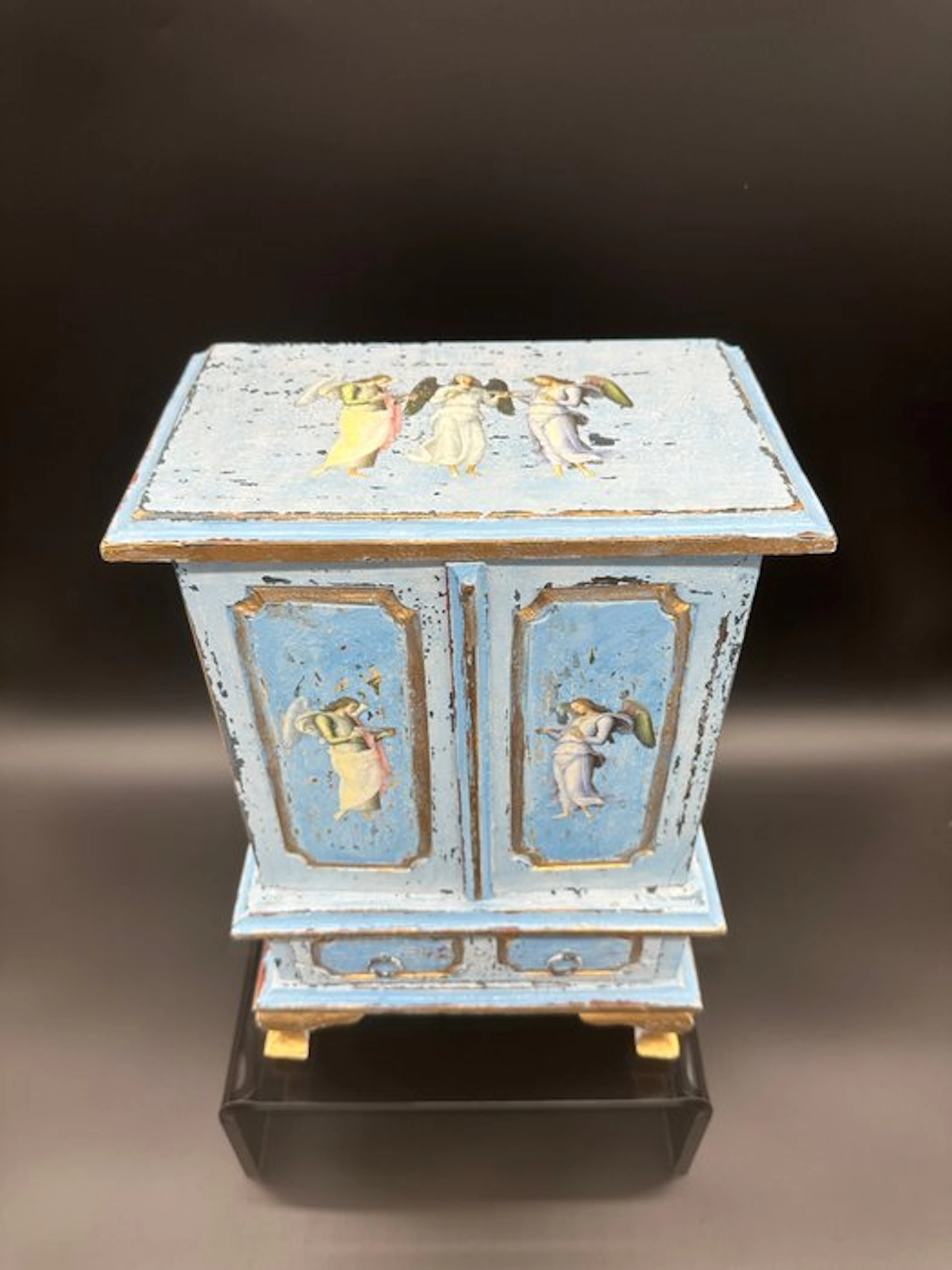 Cabinet - Wood, Gilt wood - miniature model