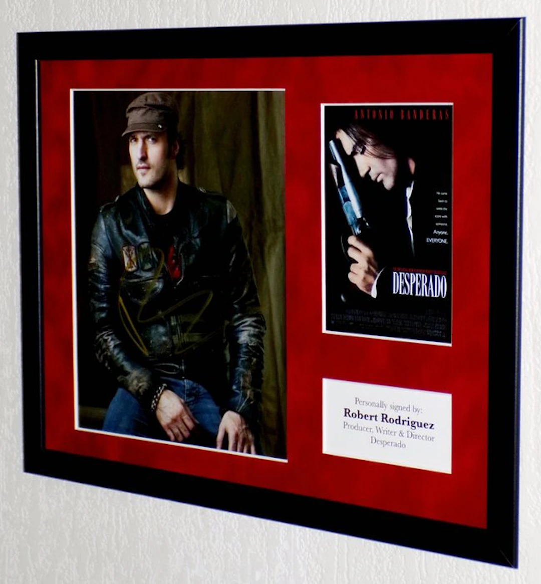Desperado - Robert Rodriguez (Writer/Director) Premium Framed, signed + COA