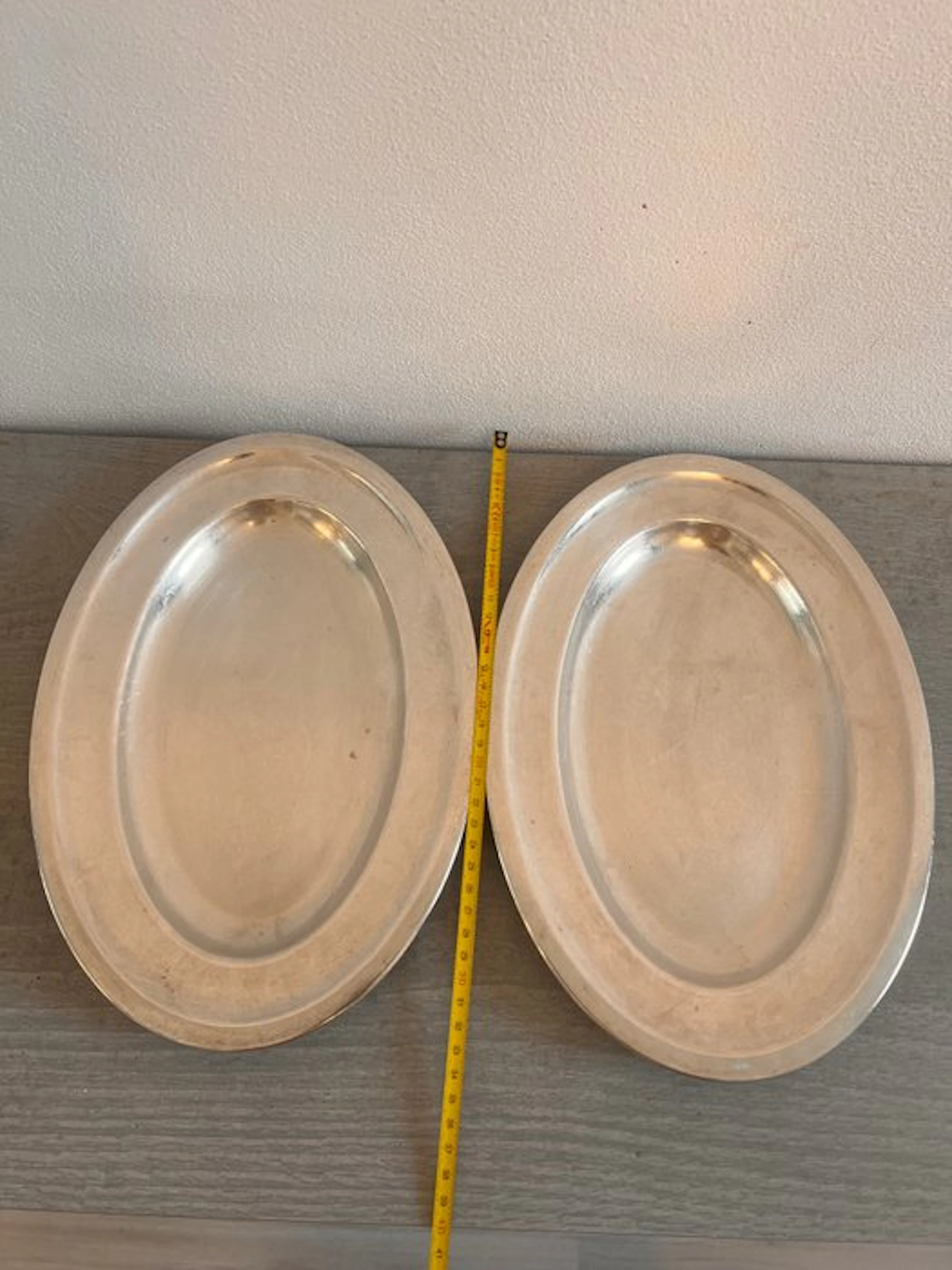 Arthur Krupp - Serving tray (2) - Silverplated - NO RESERVE