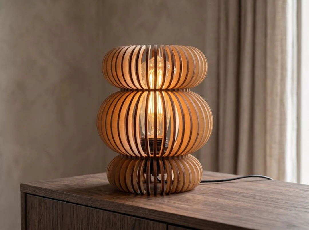 Kabuff - Lamp - Wood - Kabuff Bonde 01/100
