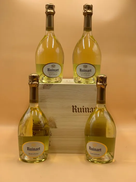 Ruinart, Champagne - Champagne Blanc de Blancs - 4 Bottles (0.75L)