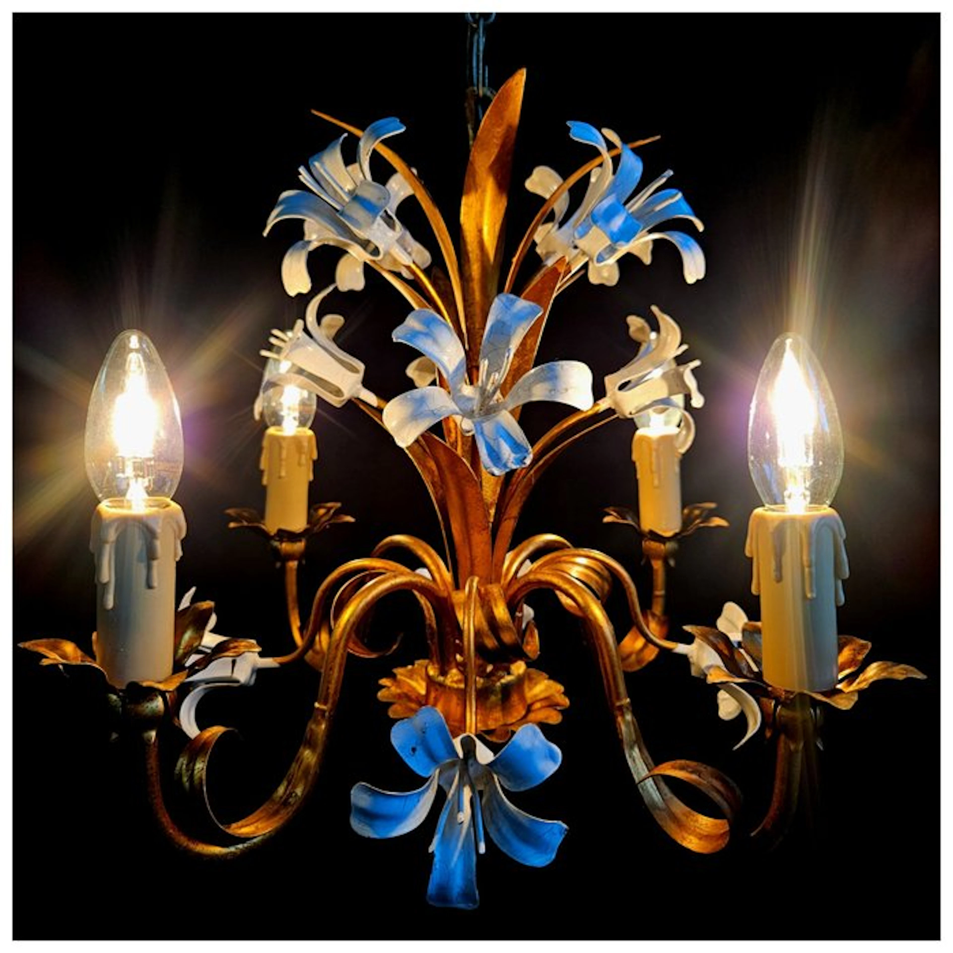 Chandelier - Wrought iron