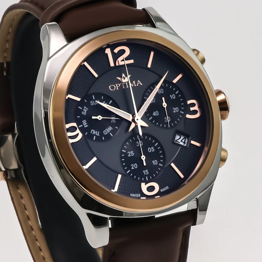 Optima - Swiss Made Chronograph - OSC449-SRL-4 - No...