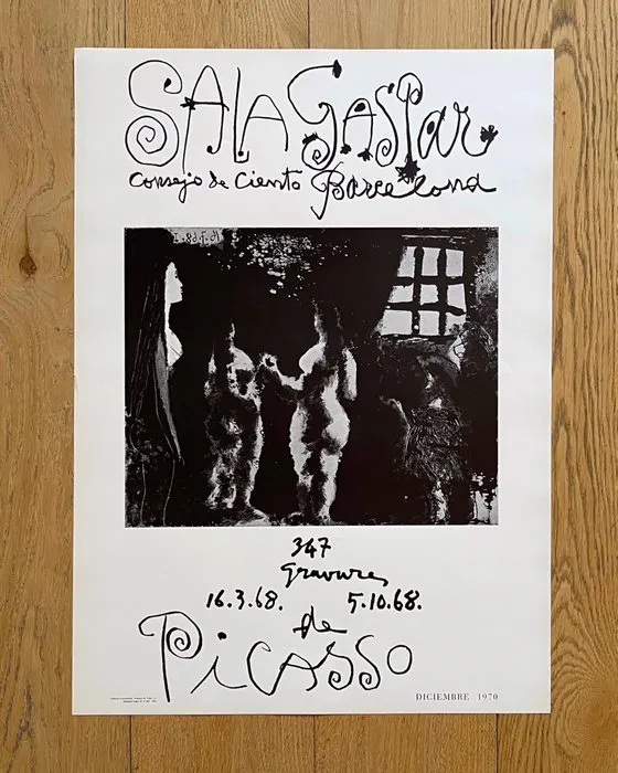 Pablo Picasso - Pablo Picasso – 347 Grabados – Sala Gaspar - 1970s