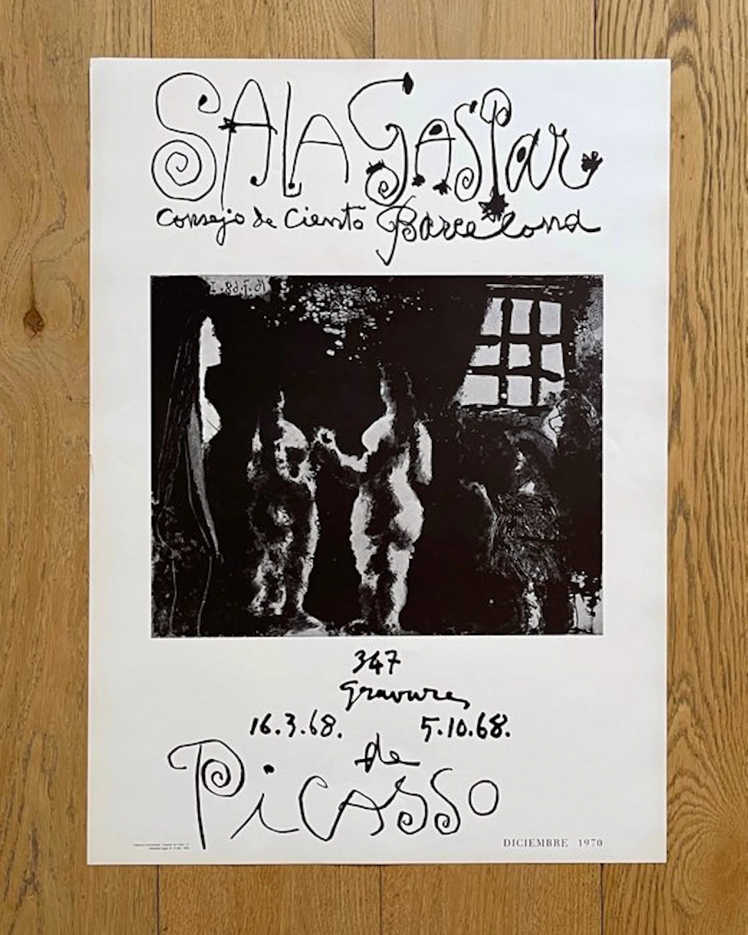 Pablo Picasso - Pablo Picasso – 347 Grabados – Sala Gaspar - 1970s