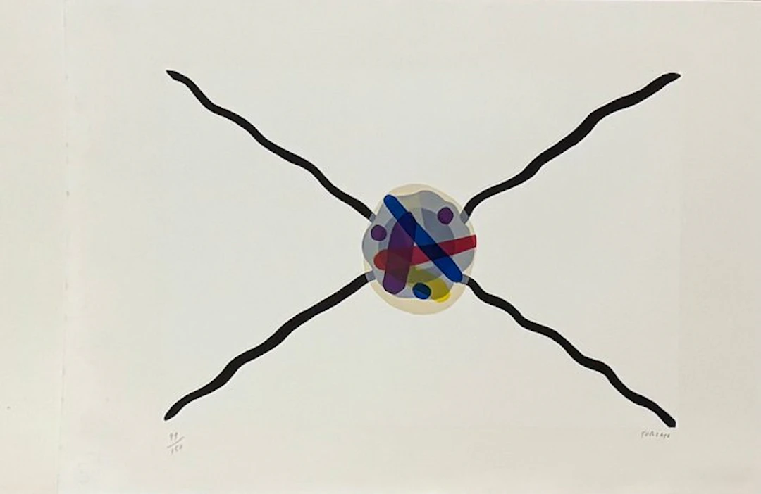 Giulio Turcato (1912-1995) - Omaggio a Kandinsky