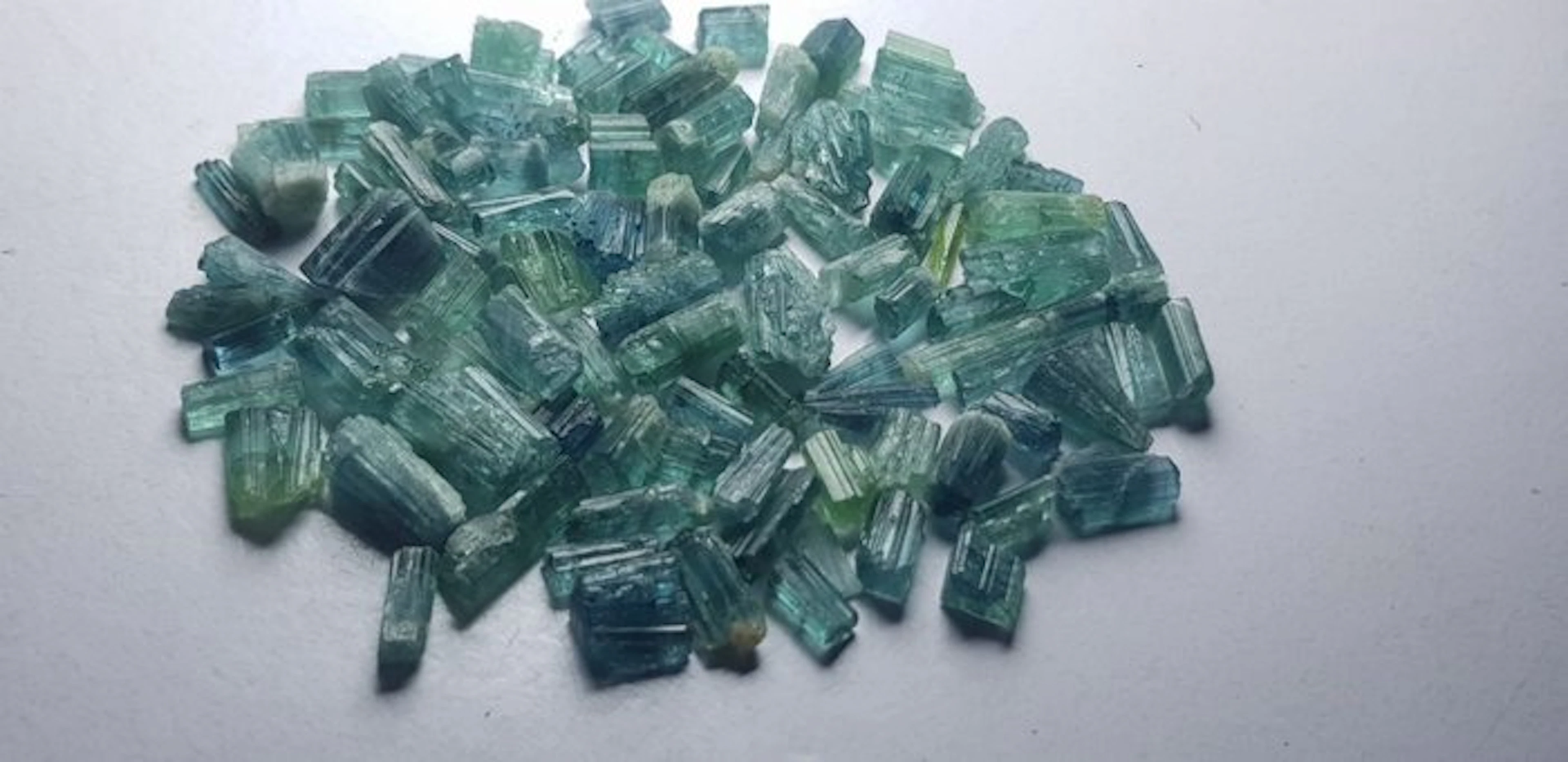 Blue color Rough Tourmaline Crystal- 47 g