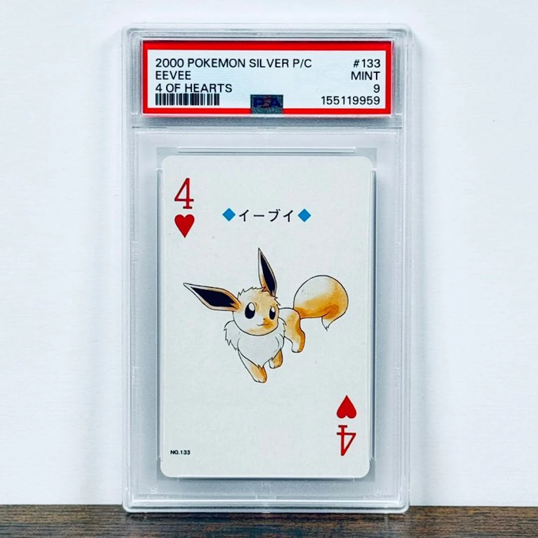 Pokémon Graded card - Eevee 133 – Pokémon - PSA 9