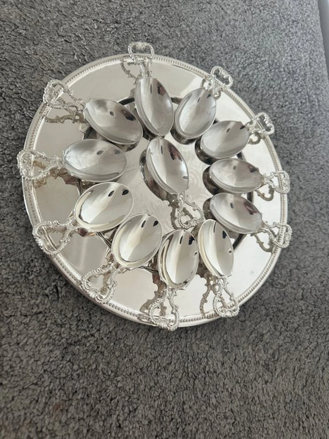 Coaster (13) - Silverplated - amuslepels
