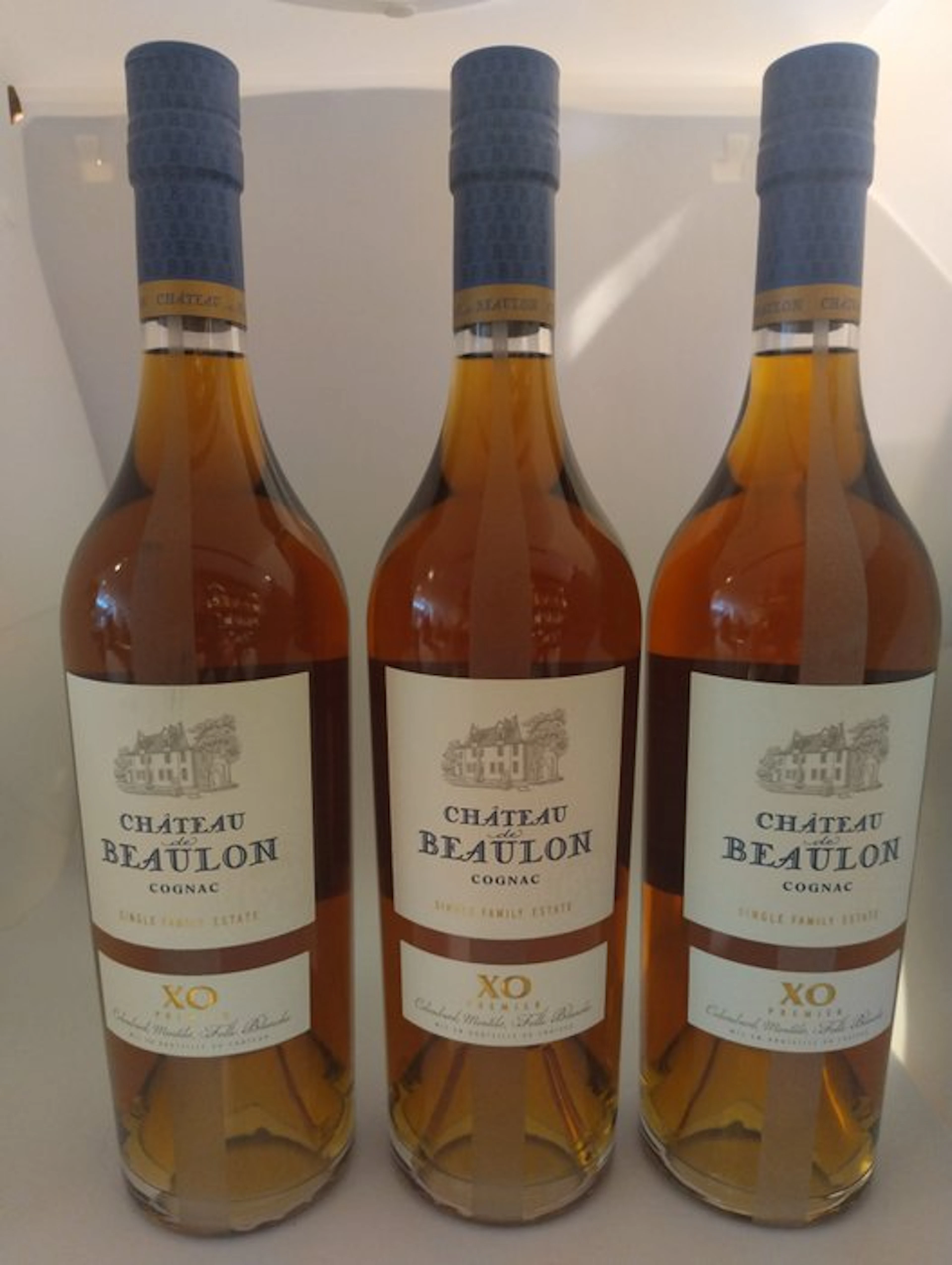 Château de Beaulon 12 years old - XO Premier - 70cl - 3 bottles