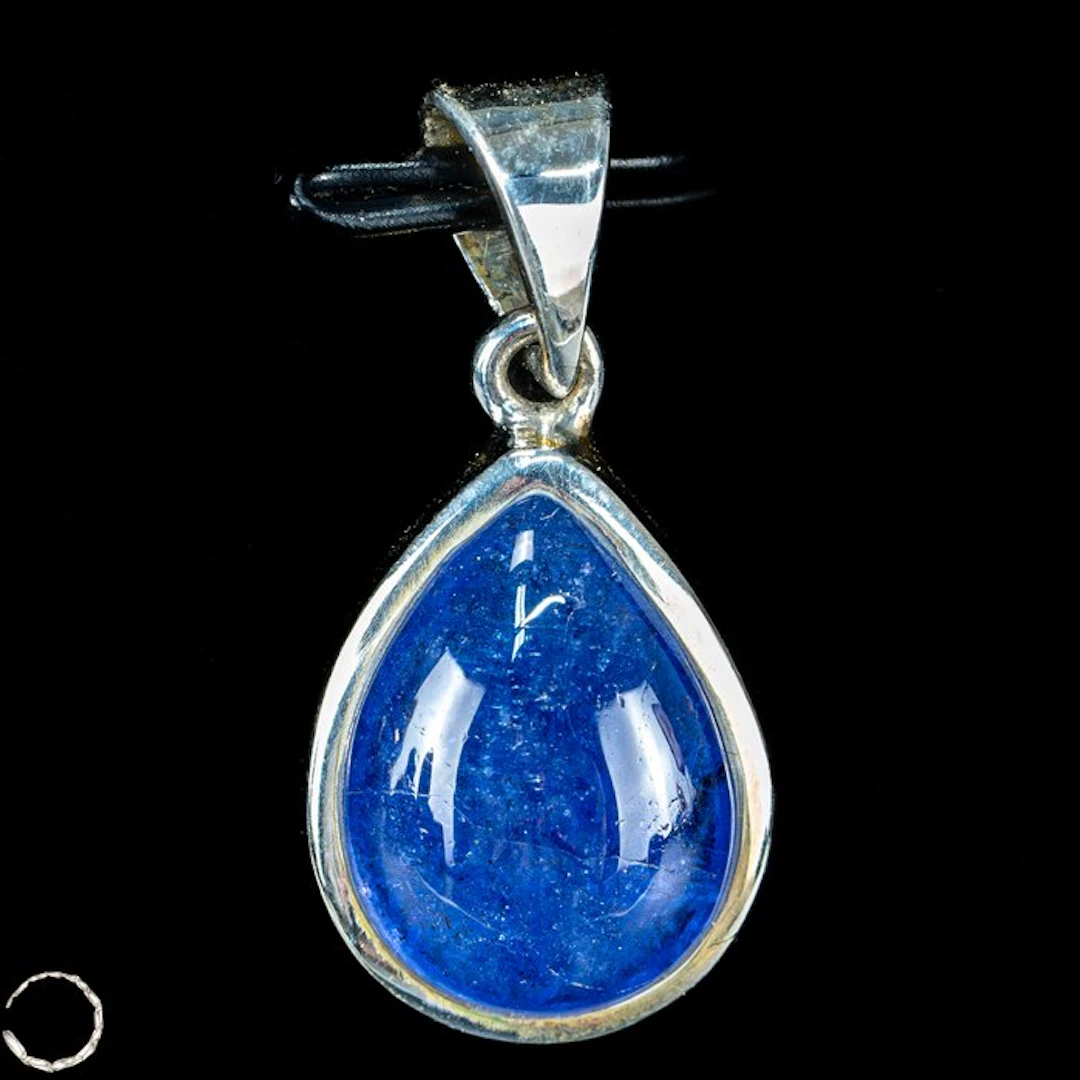 Natural First Quality Deep Blue Tanzanite Crystal Pendant...