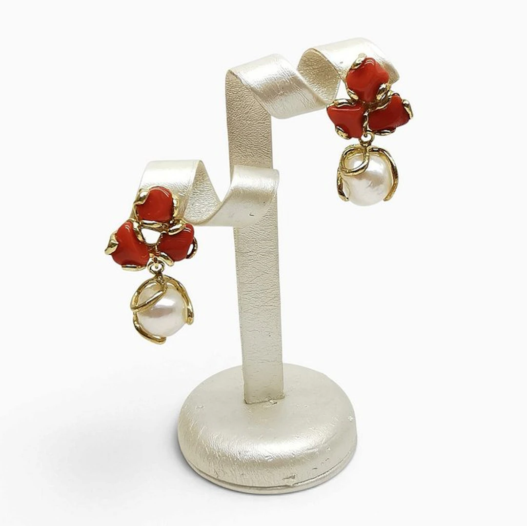 Pearl - Sterling Silver 925 - Earrings - Italian craftsmanship
