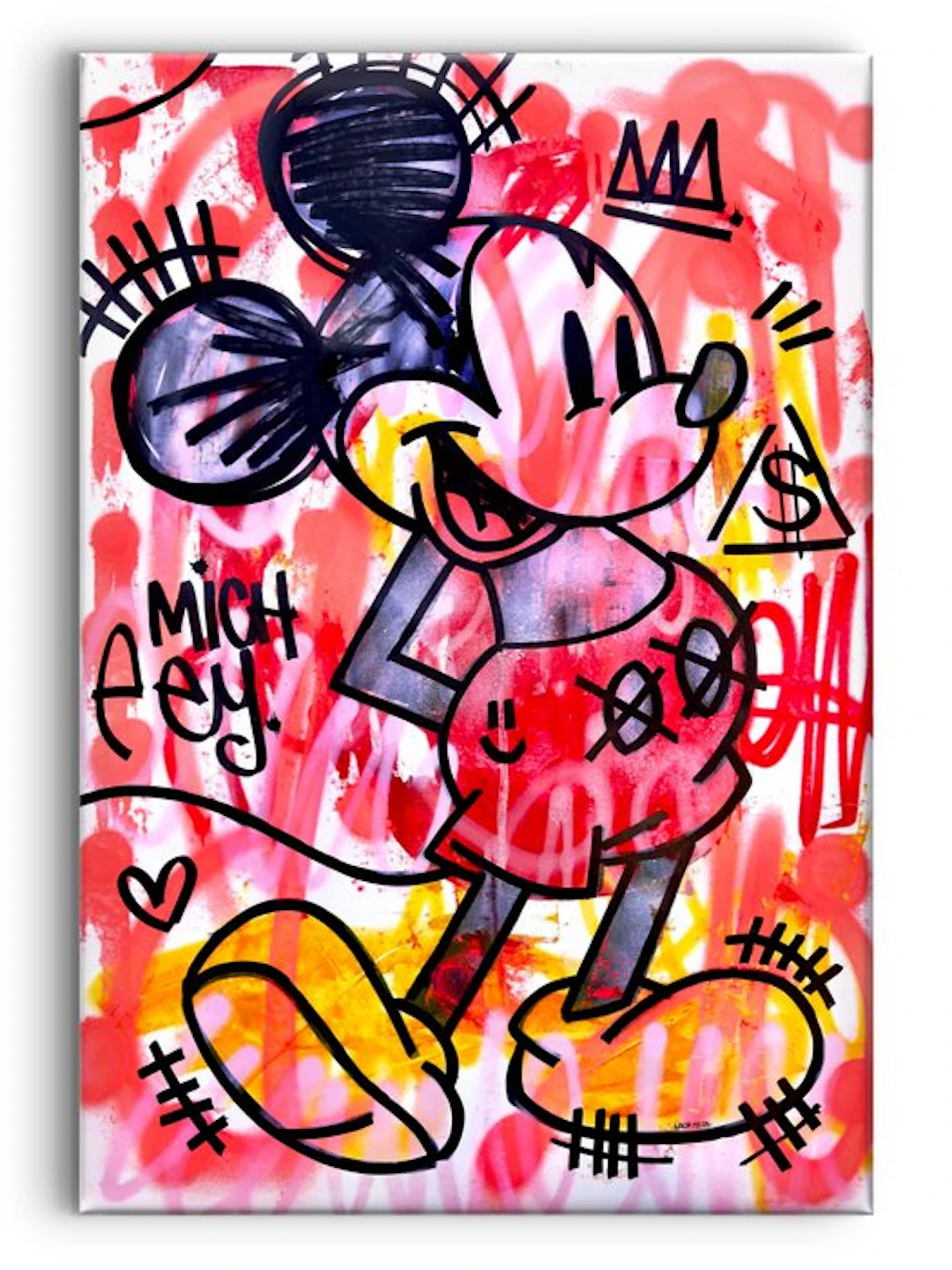LACRISS (1990) - Michey Best Original - Neon Orange - Original Paint 100% - XL