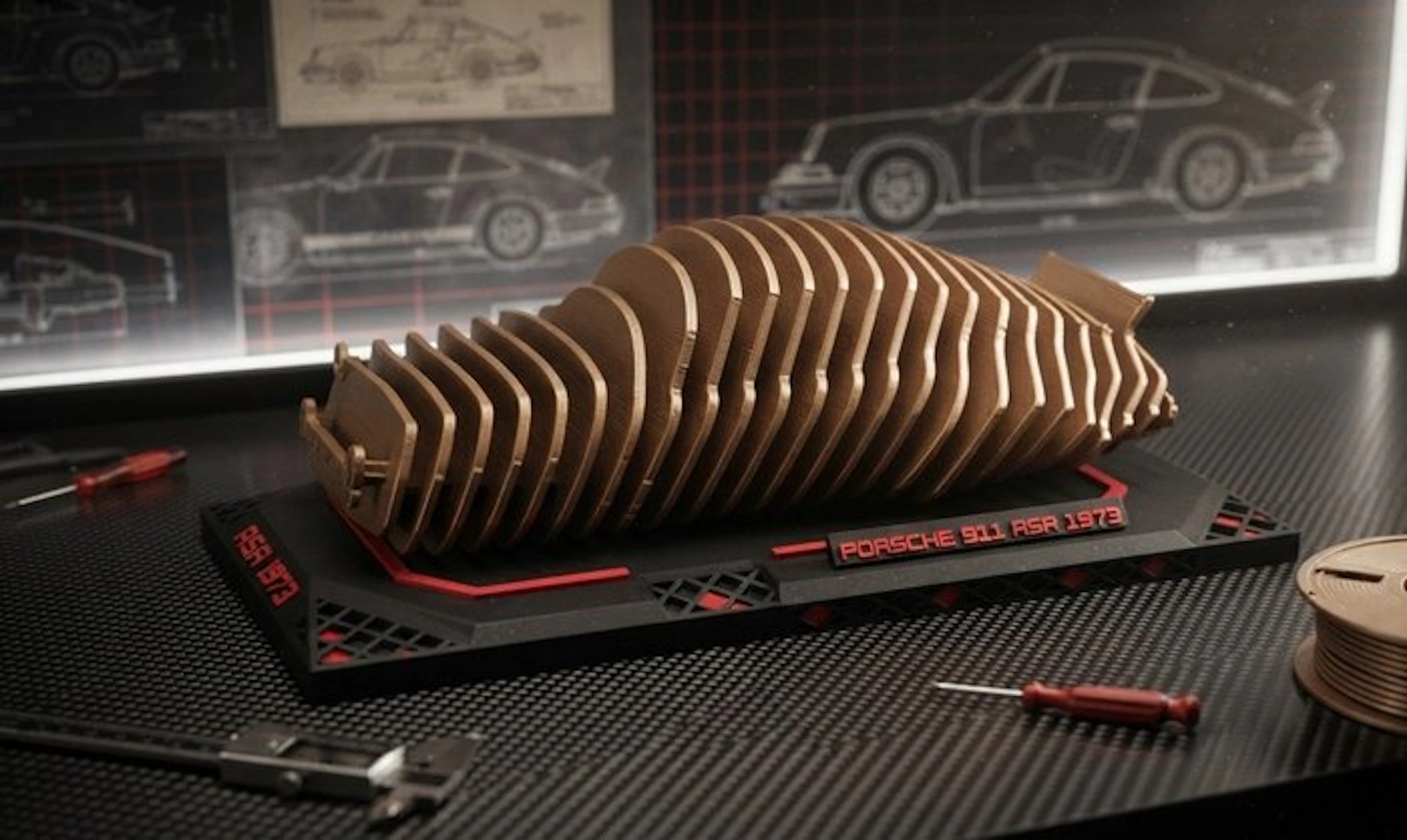 Artwork - Porsche - 911 RSR
