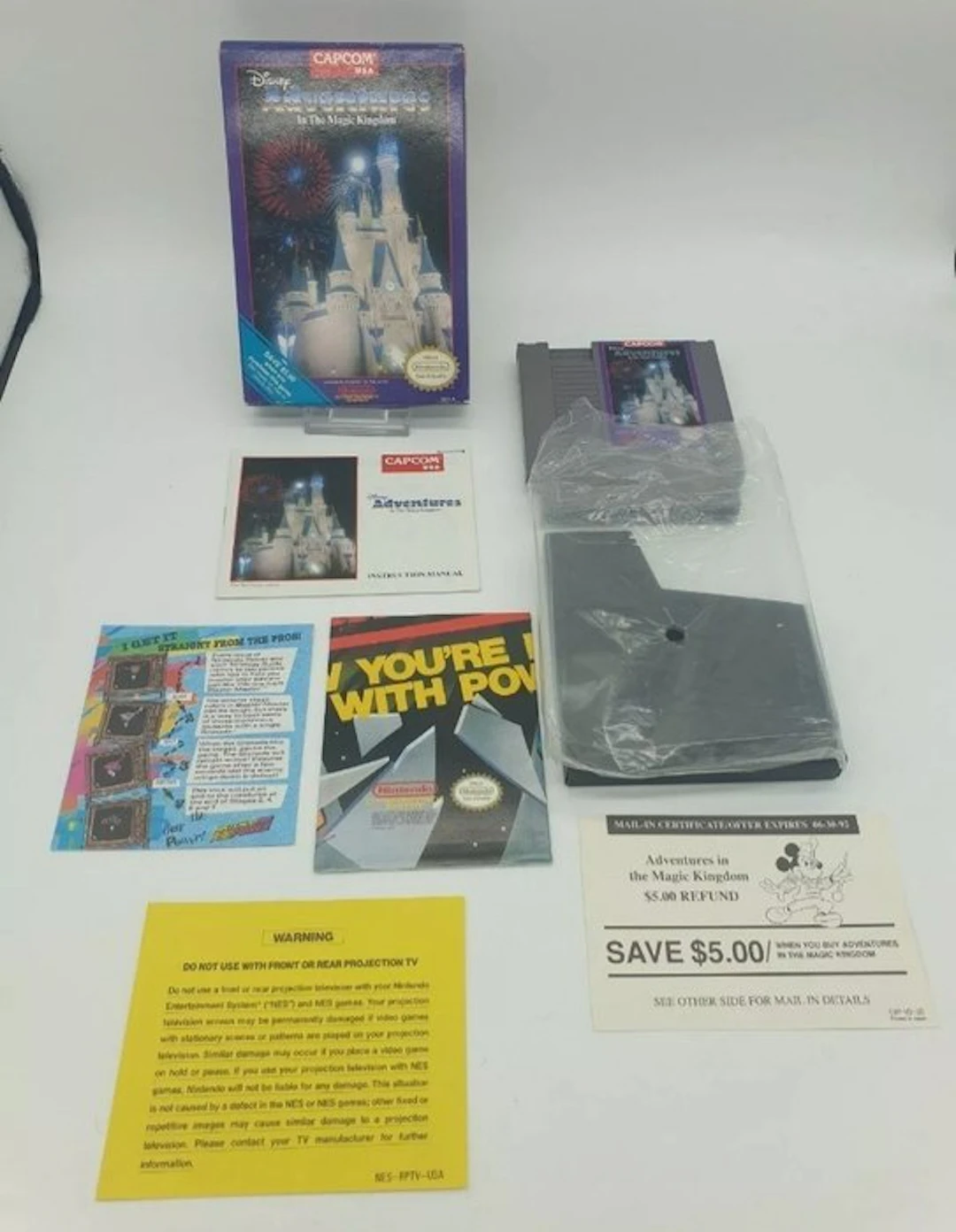 Nintendo - Nes - "Disney Adventures in the magical...