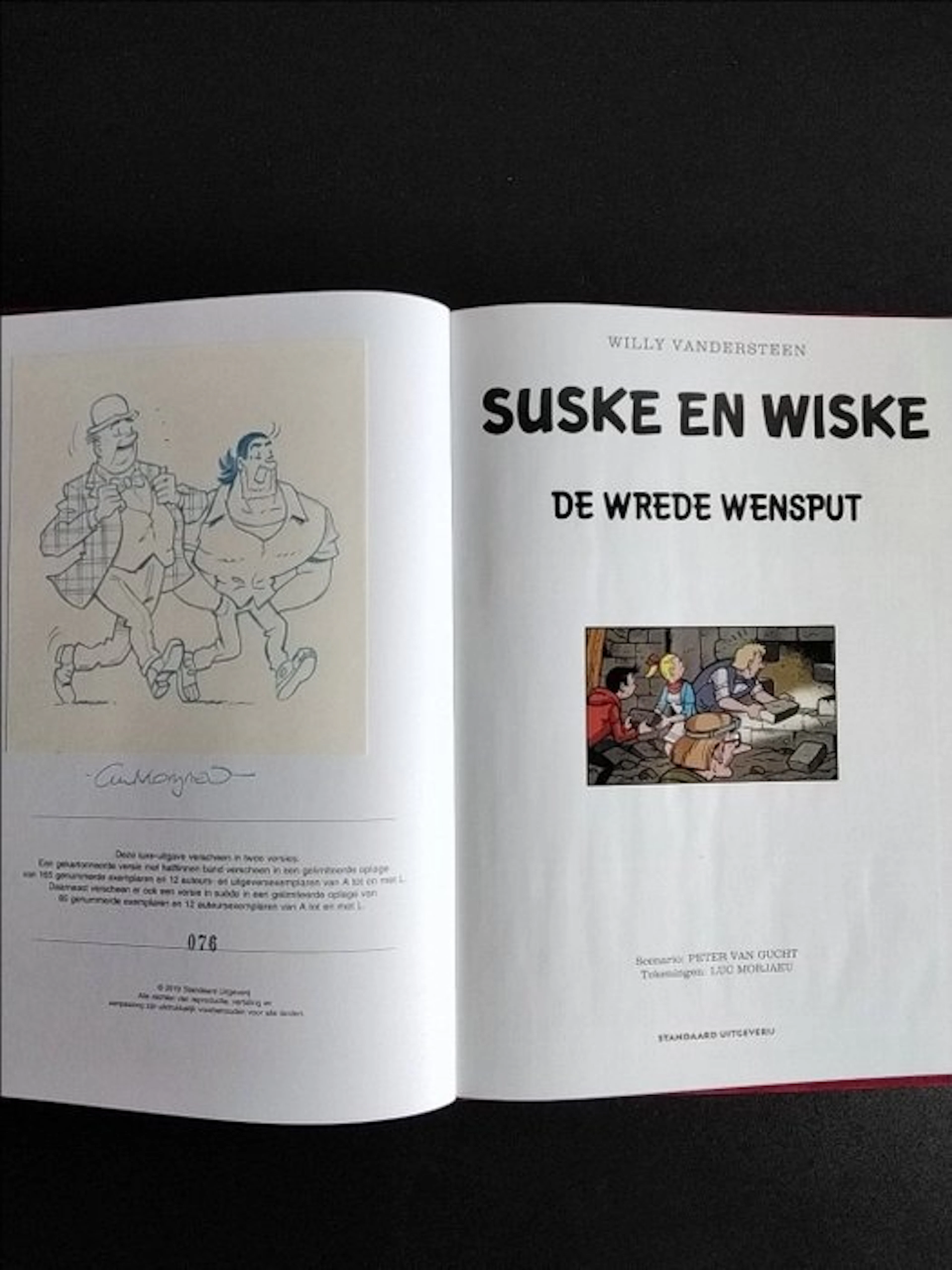 Suske en Wiske - De Wrede Wensput - Luxe fluwelen HC...