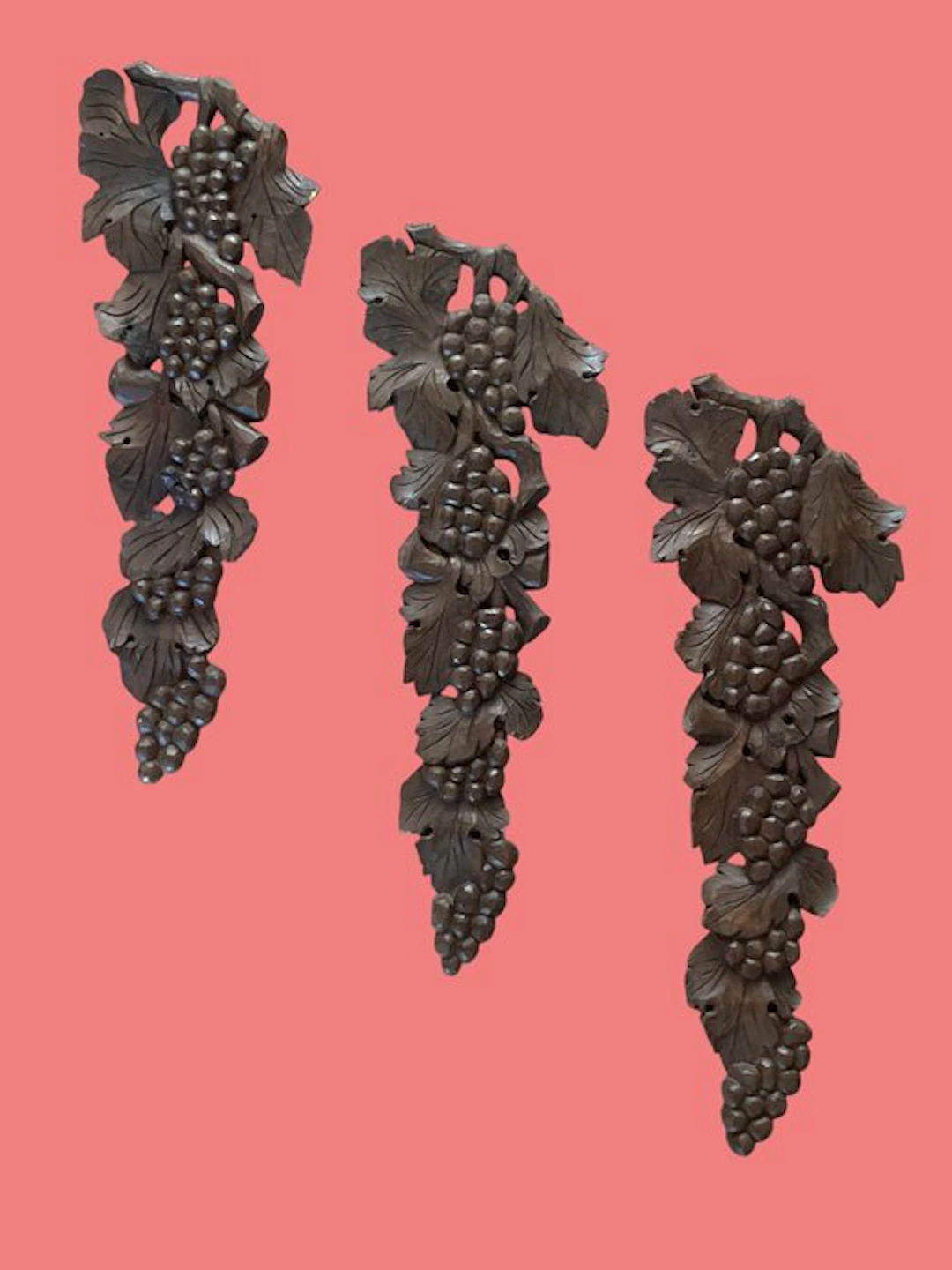 Wall decoration (3) - Wooden hand-carved wall ornaments...