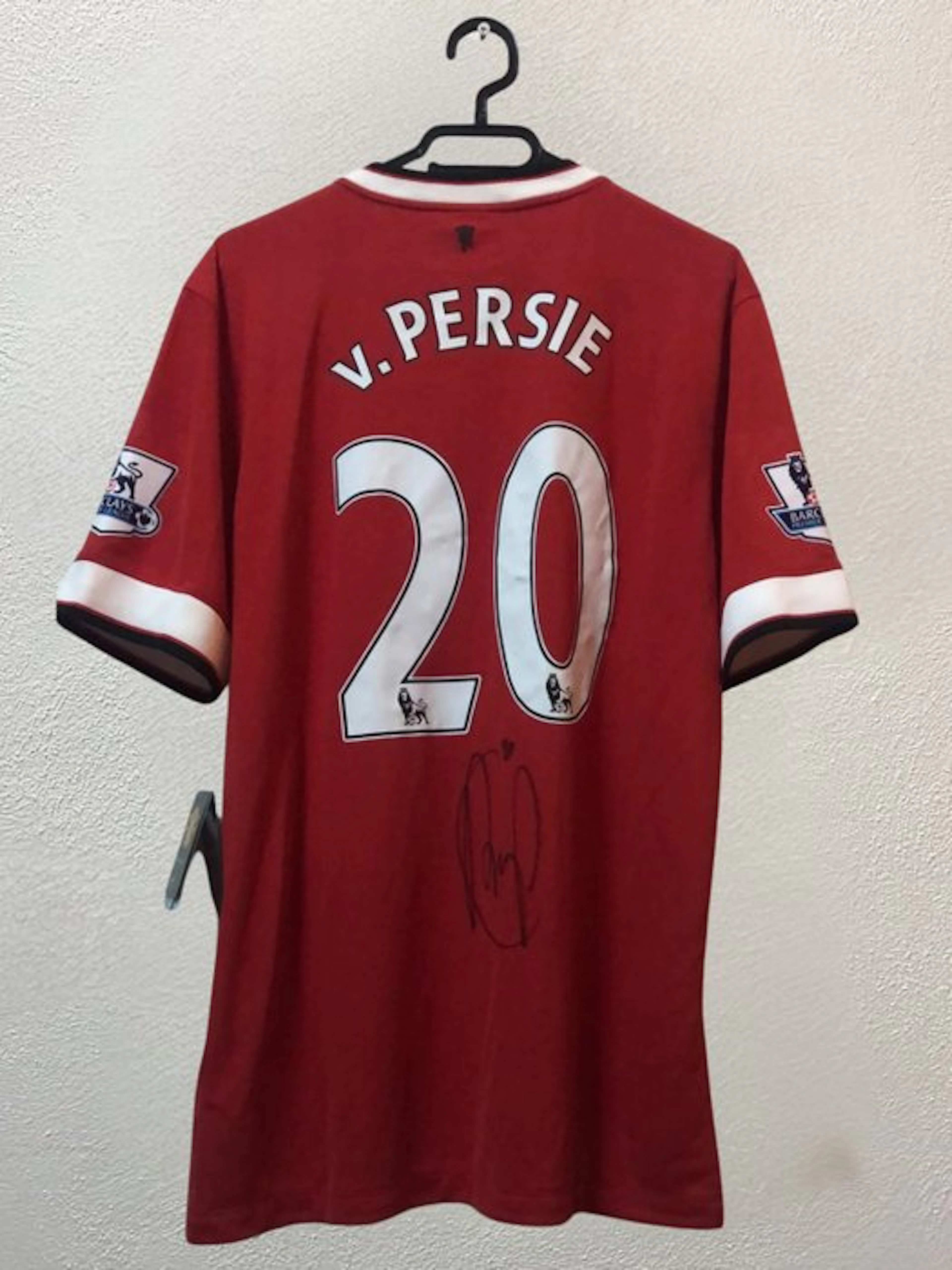 Manchester United - Premier League - Robin van Persie - 2015 - Football shirt