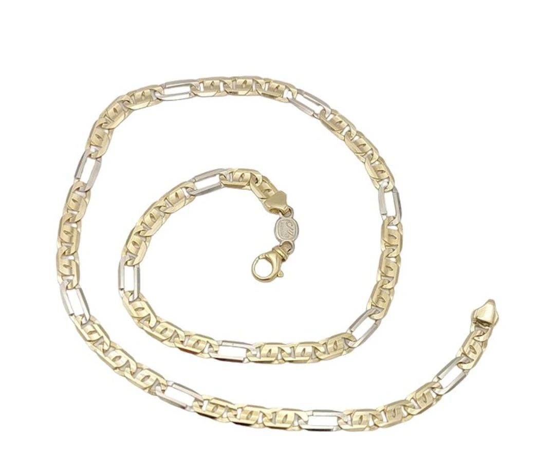 Necklace - 18 kt. Yellow gold, White gold
