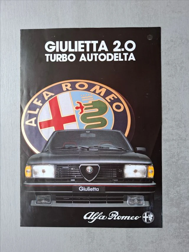 Brochure - Alfa Romeo - Giulietta 2.0 Turbo Autodelta