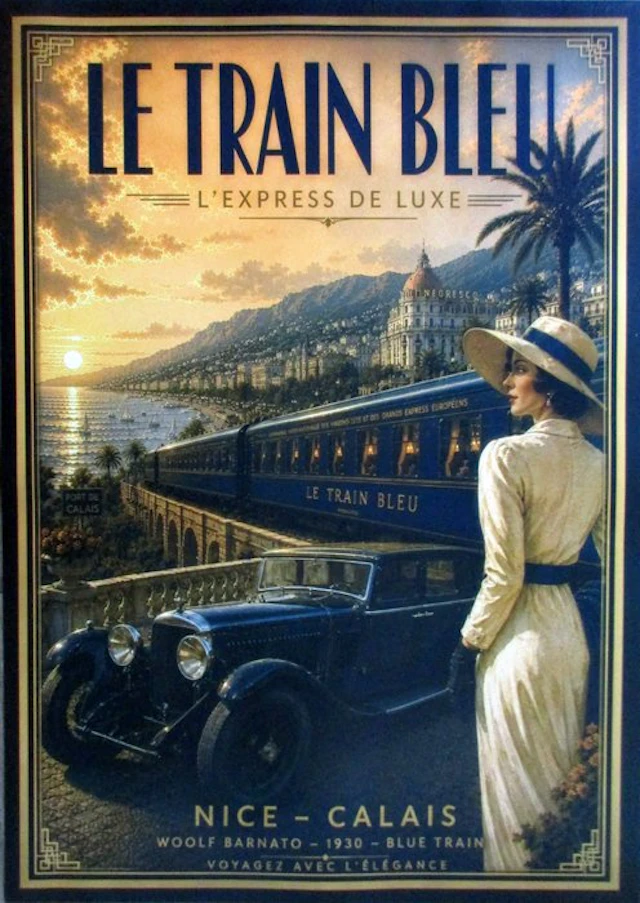 Bentley "Le Train Bleu" - Art Deco Style - Studio 1954 - Bentley