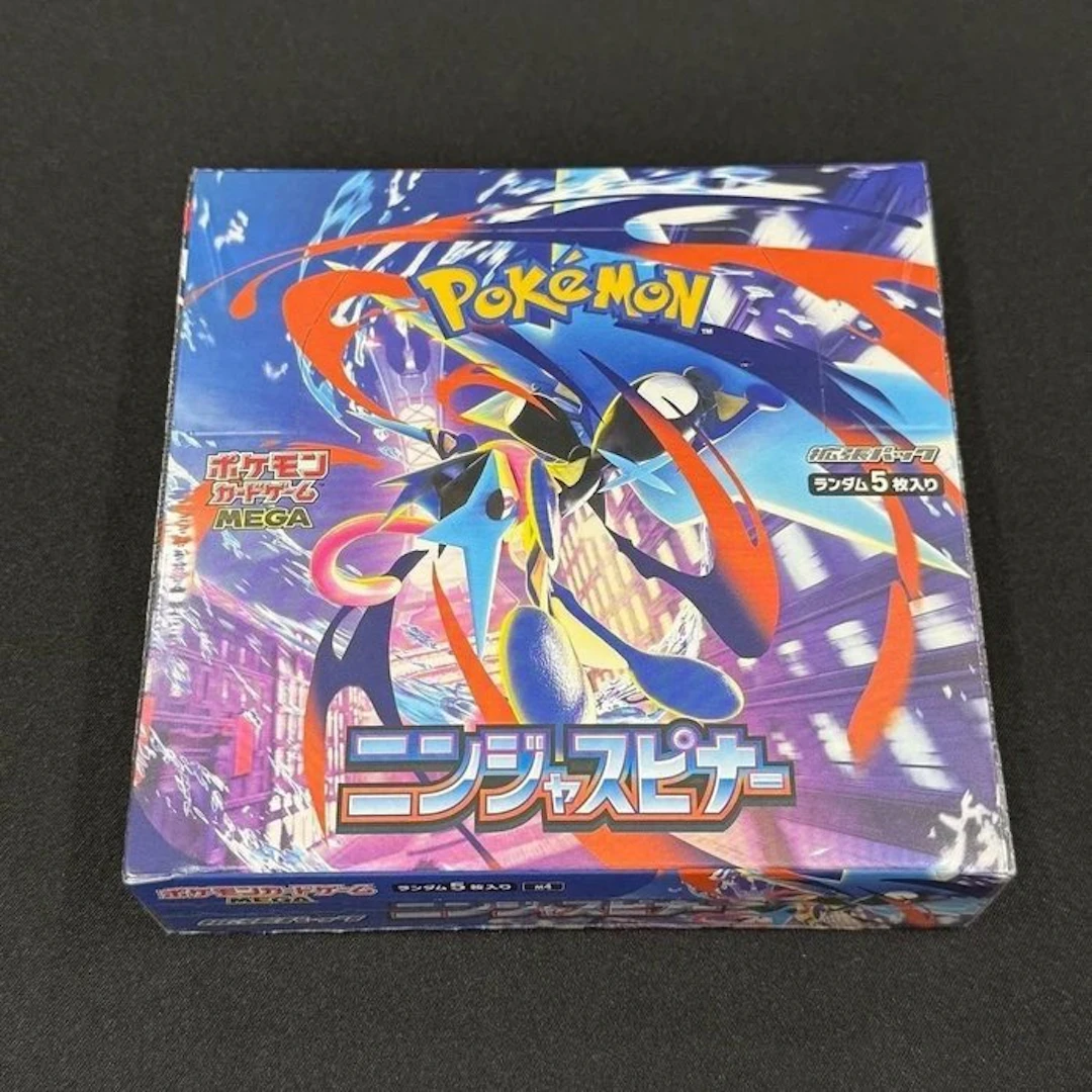 1 Booster box - Mega Ninja Spinner M4 Booster Box Pokemon Card Japanese