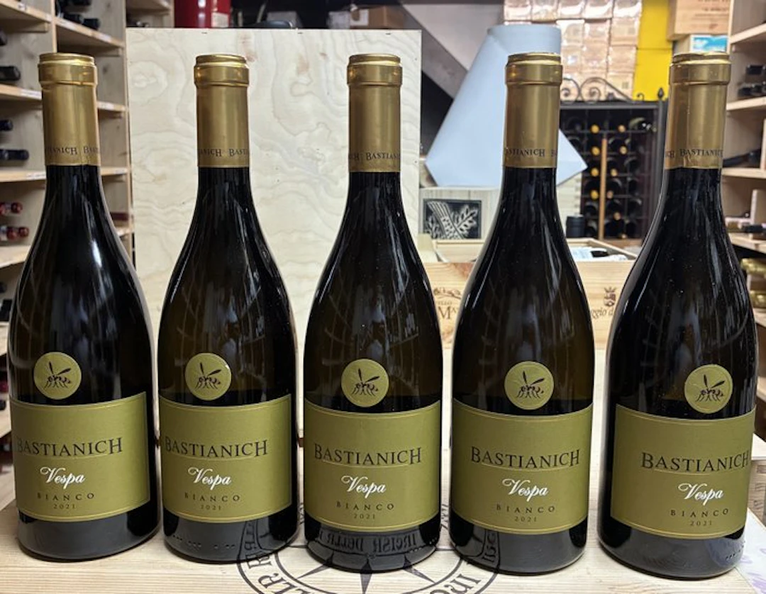 2021 Bastianich Vespa Bianco - Friuli Venezia Giulia IGT - 5 Bottles (0.75L)