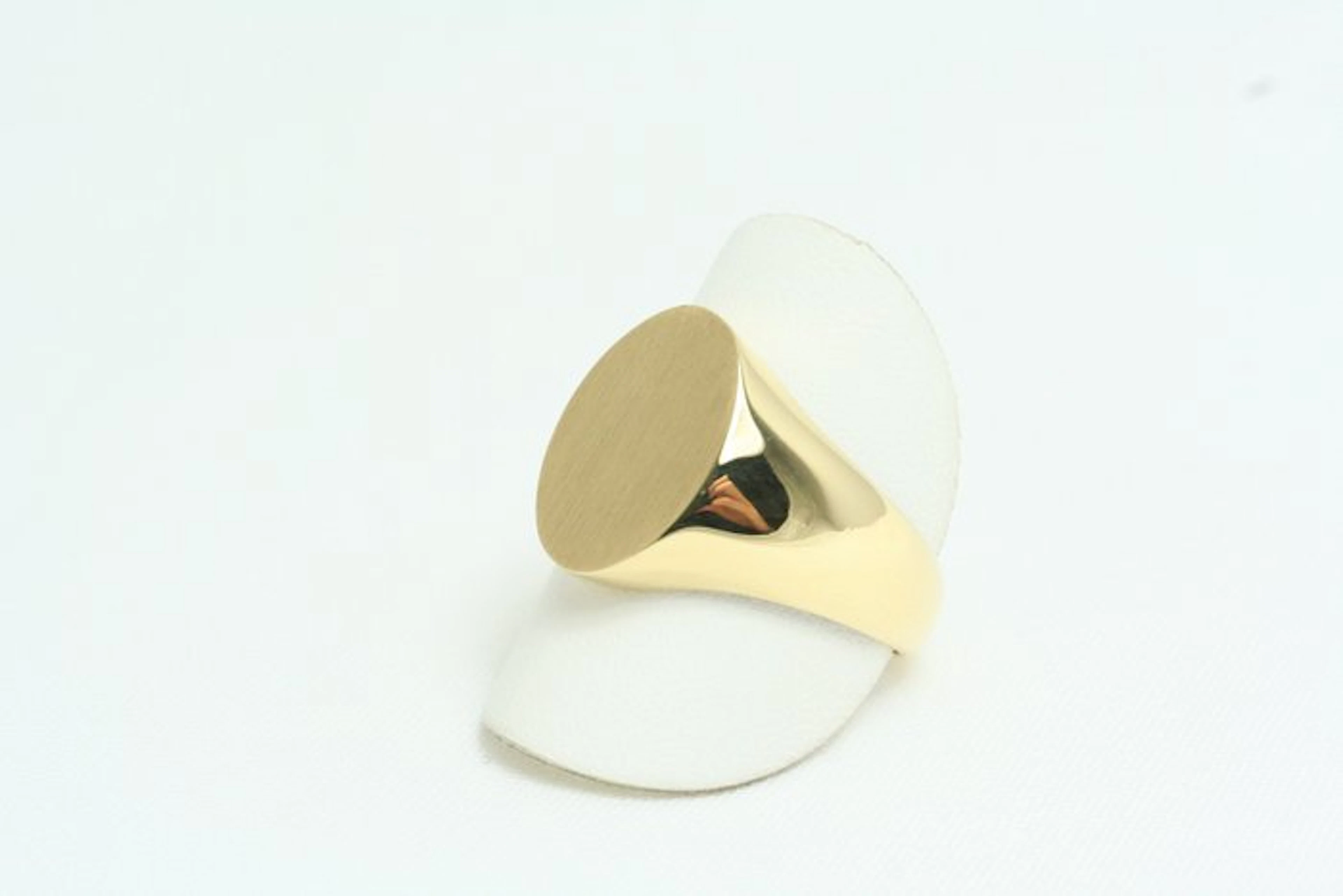 Ring - 18 kt. Yellow gold - Gold Shield Ring