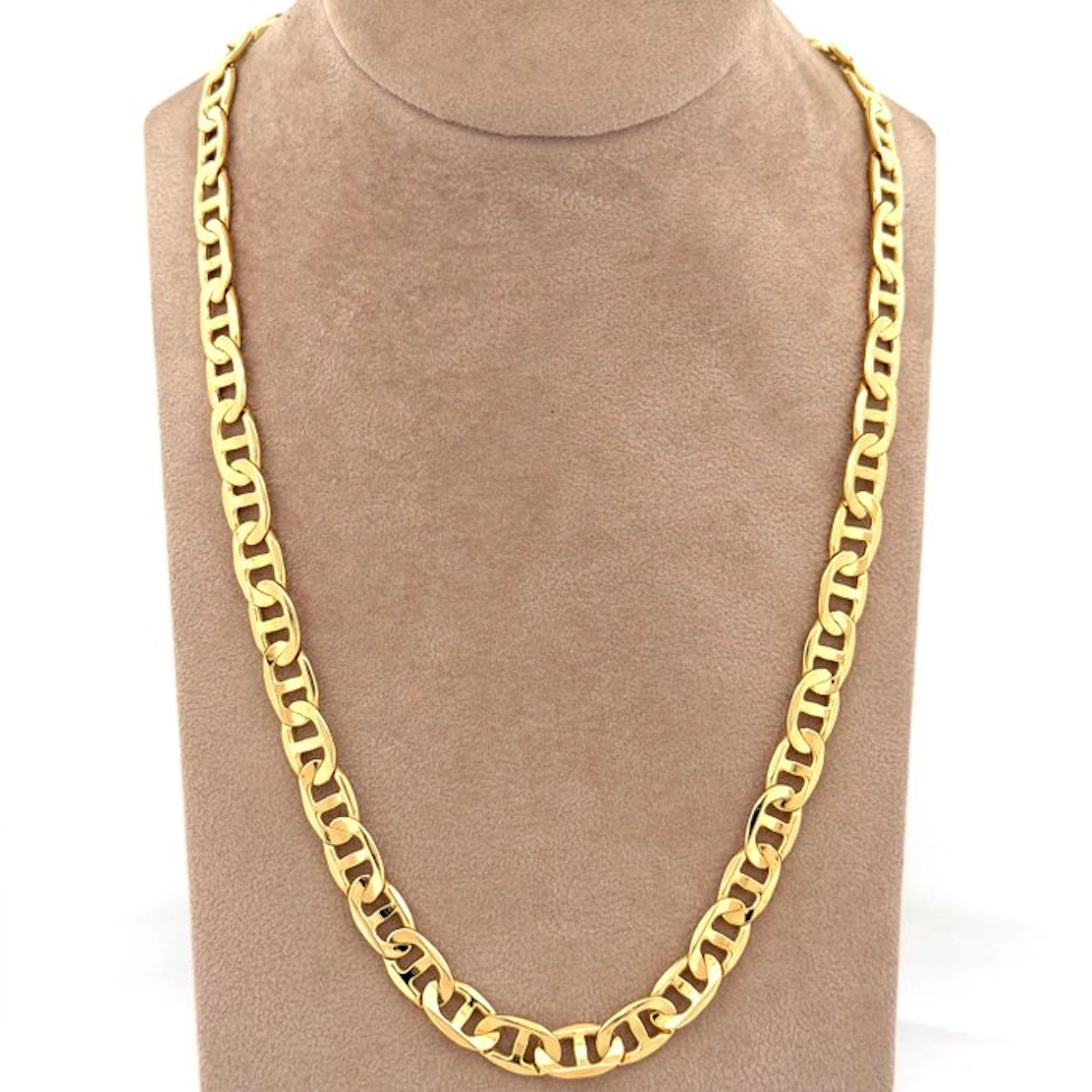 Necklace - 18 kt. Yellow gold - Marinara - 60 cm