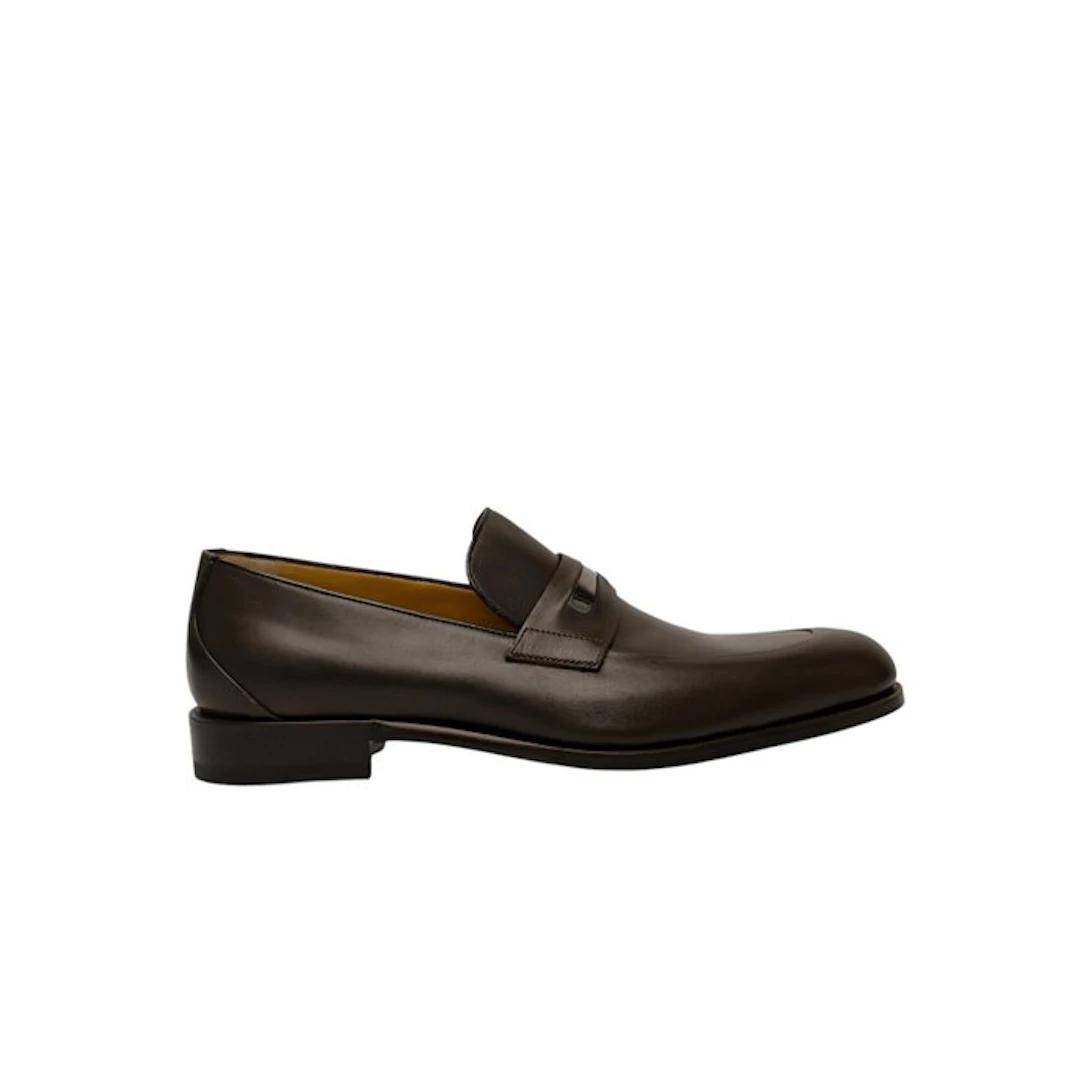TESTONI - 8 UK / 42 IT - "Gorizia"Loafer Lux Calf Cigar...
