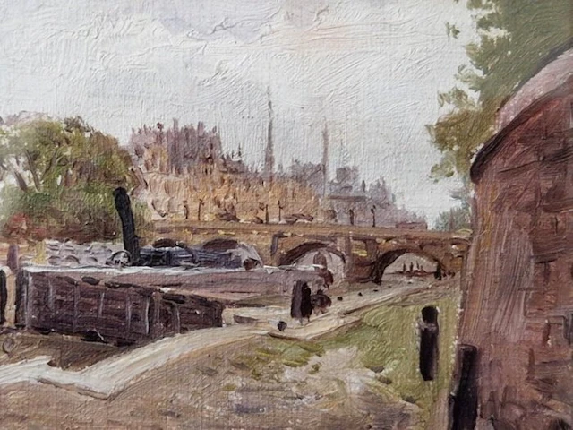 Enrique Atalaya (1851-1914) - Les quais de Seine