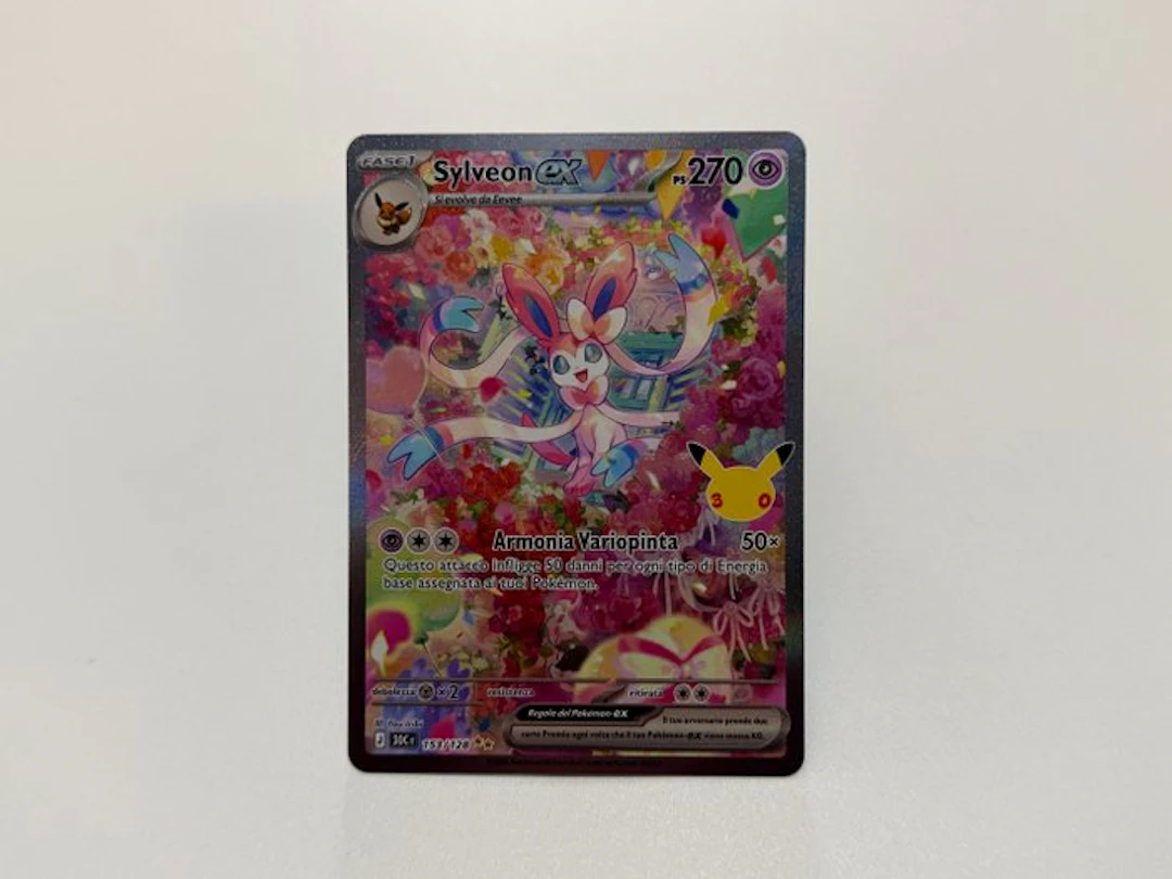 Pokémon Card - Sylveon ex (30C 153) - 30th Anniversary - Various sets