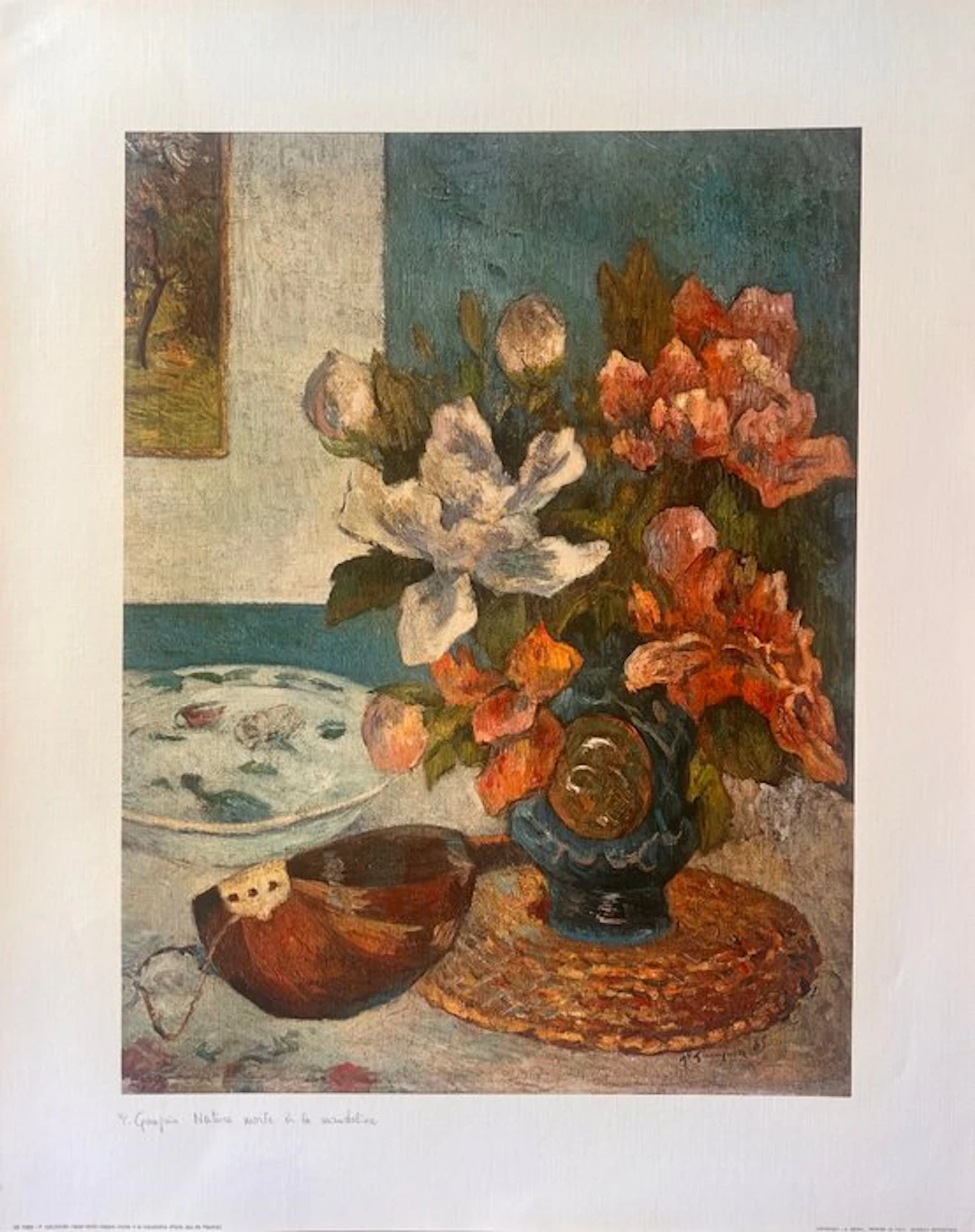 Paul Gauguin (1848-1903) - Nature Morte à la mandoline